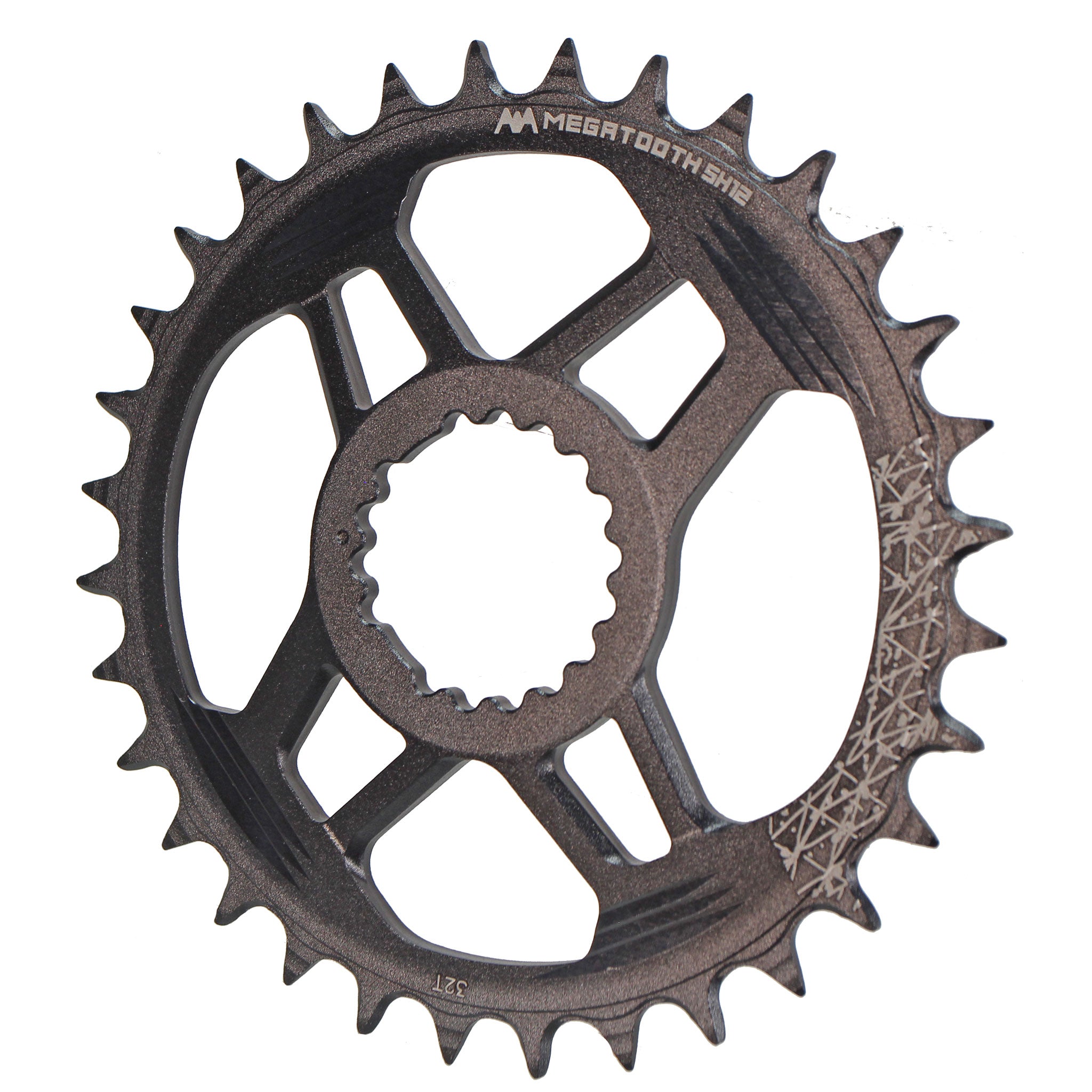 FSA Gradient DM 1x Chainring, Shim 12sp 32t, Blk NLA-0