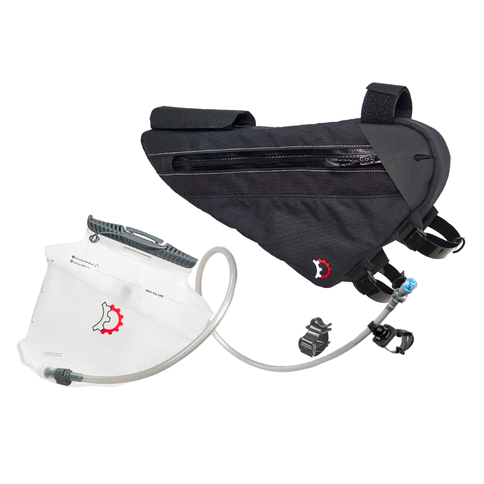 Revelate Designs Sandur Frame Bag Hydration Bundle, Small, Blk  NLA-0