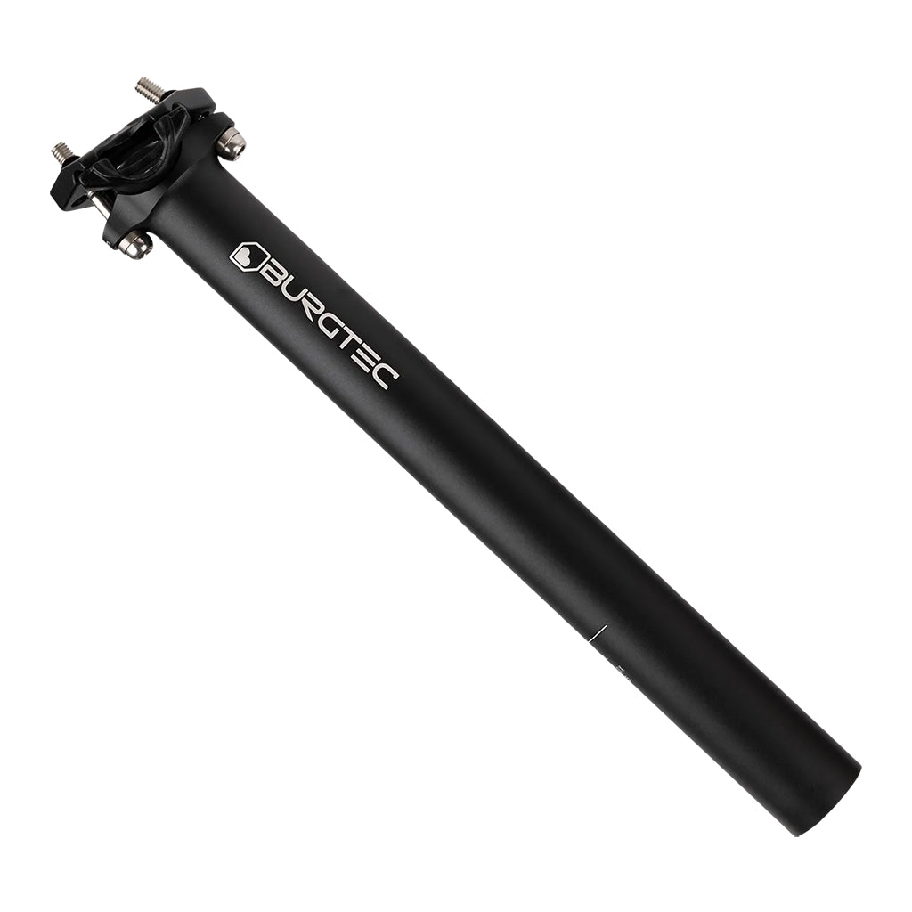 Burgtec Xpress Seatpost 31.6mm, Alloy, Black-0