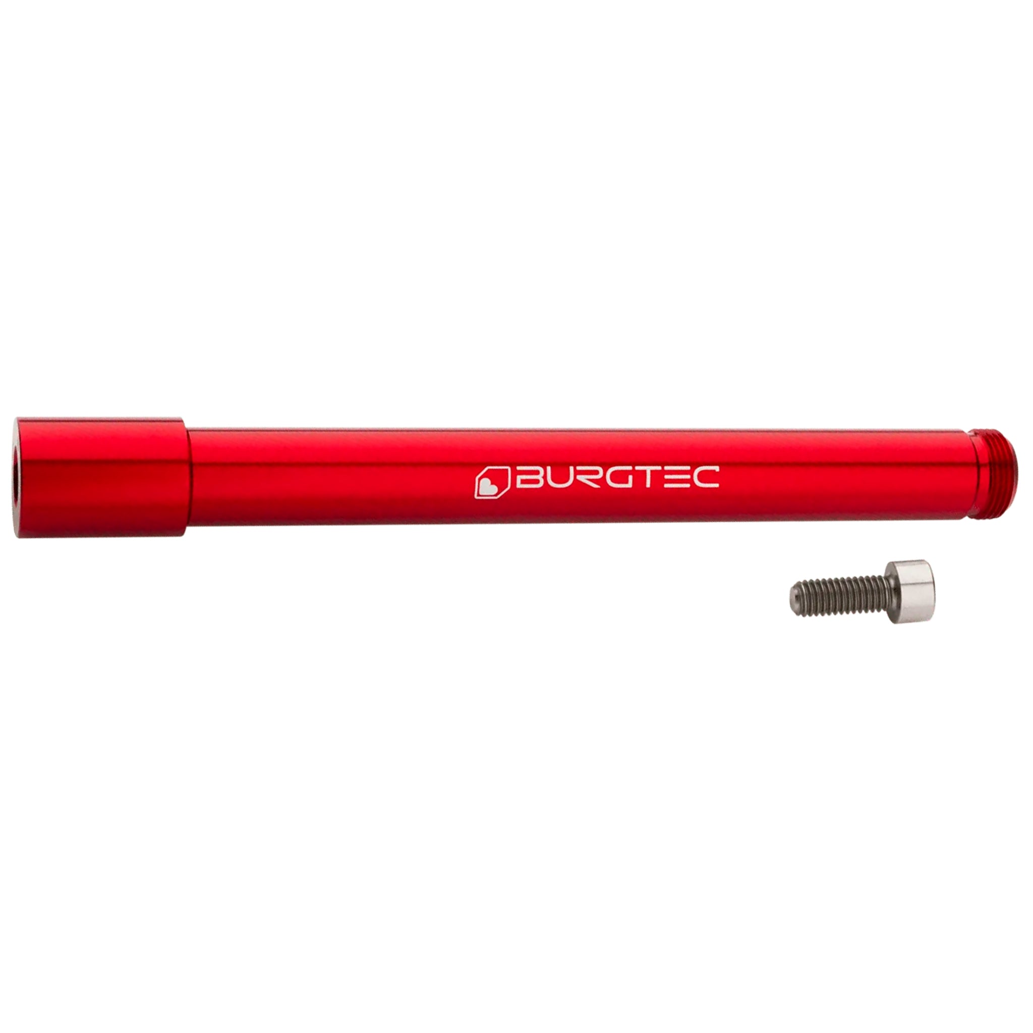 Burgtec Öhlins Boost Fork Axle, Race Red-0