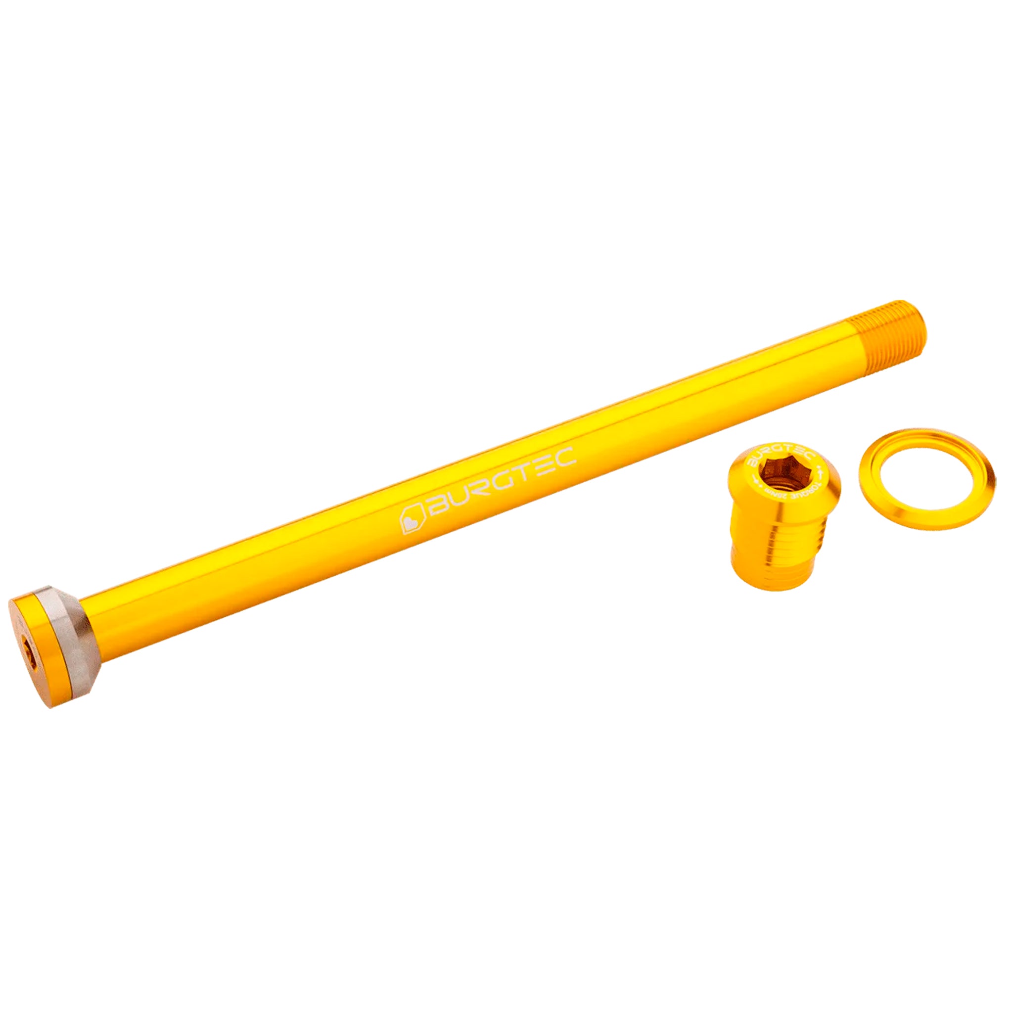 Burgtec Transition 175mm UDH Rear Axle, Burgtec Bullion Gold-0