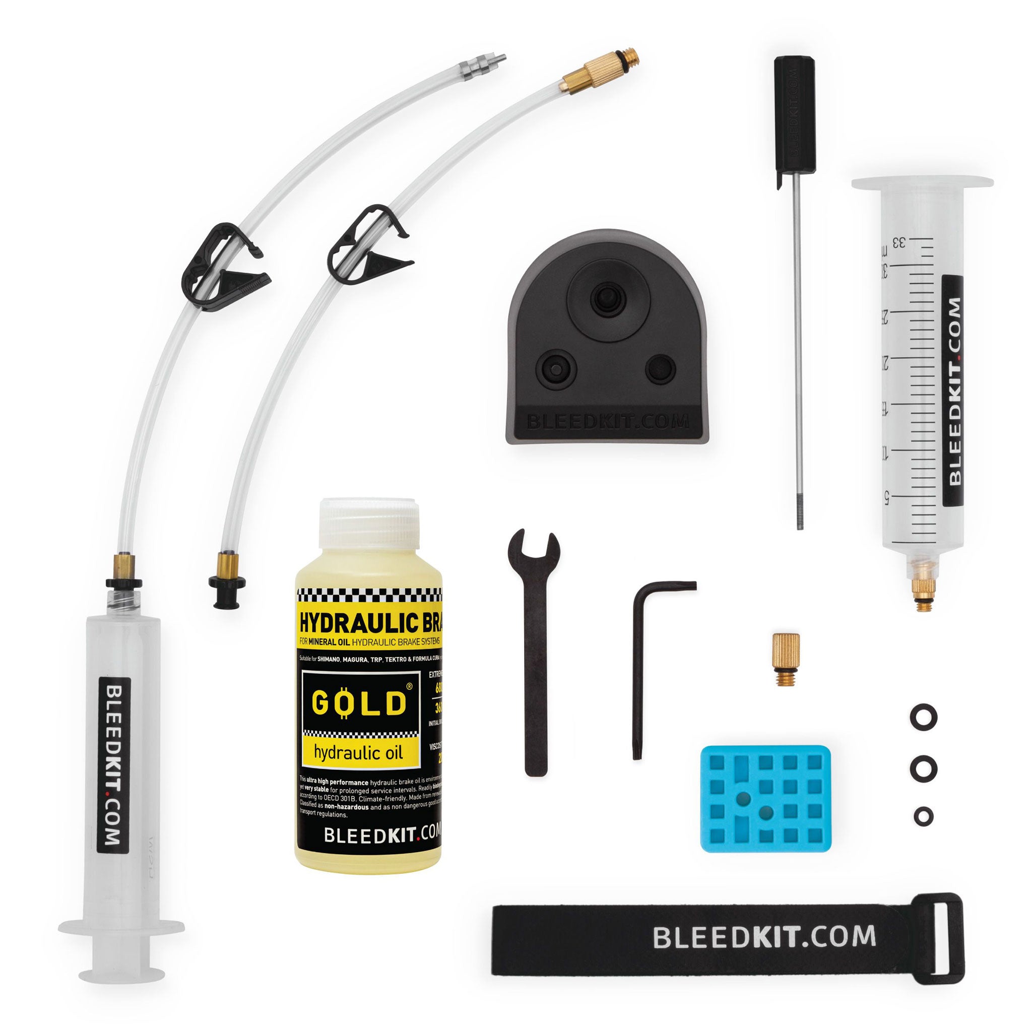 Bleedkit.com Premium Gold TRP/Tektro Bleed Kit-0