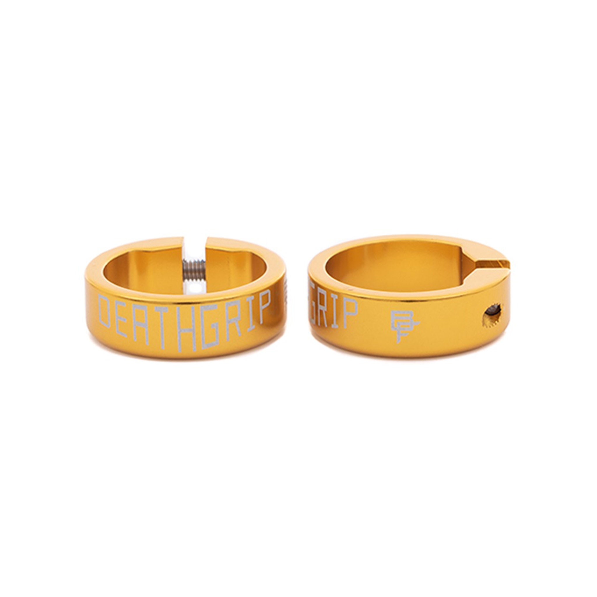DMR Brendog DeathGrip Clamps, Gold-0