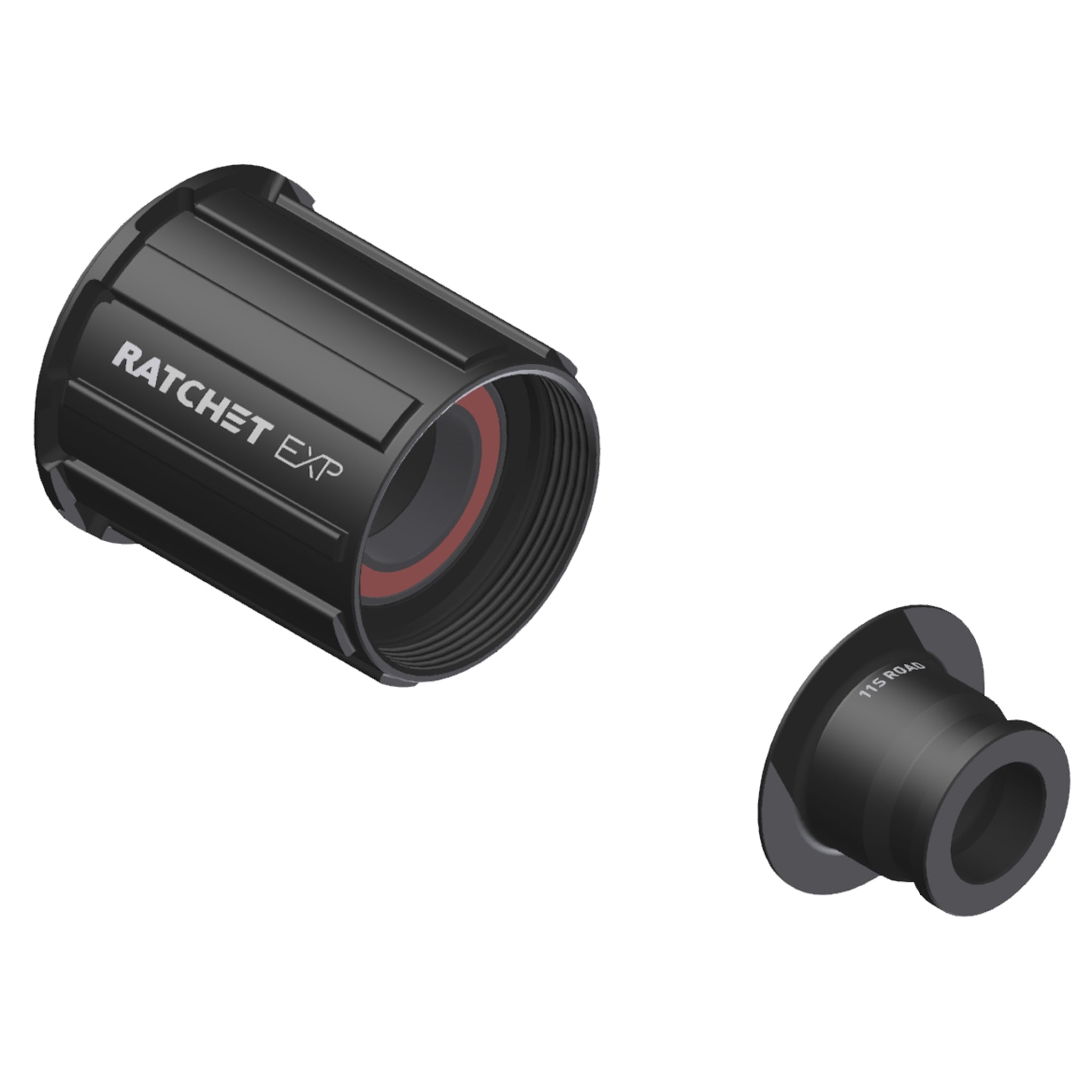 DT Swiss HG 11sp Road FH Body w/ 12x142 EC, Ratchet EXP Hubs-0