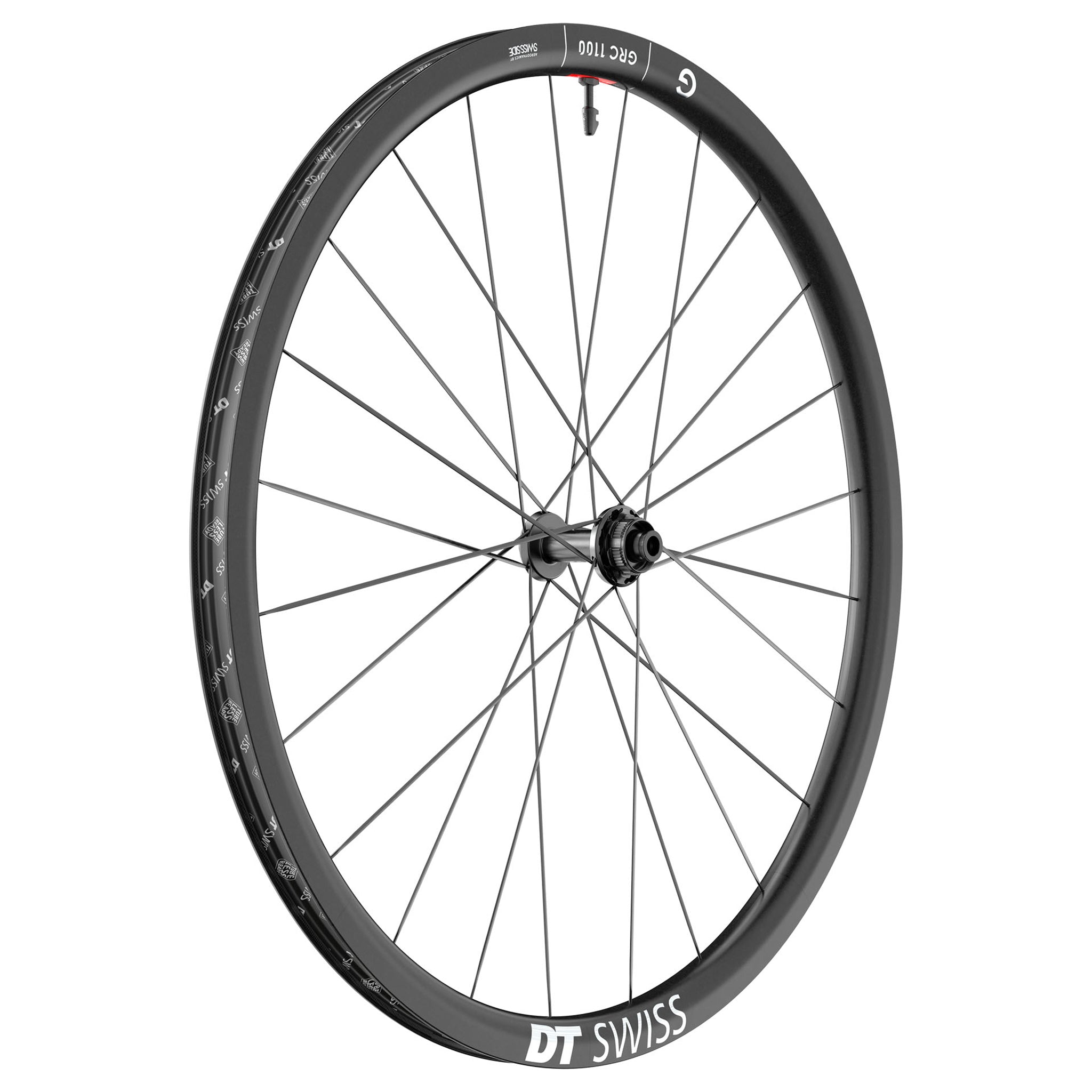 DT Swiss GRC 1100 Dicut 30 db Front Wheel, 700c,12x100-0