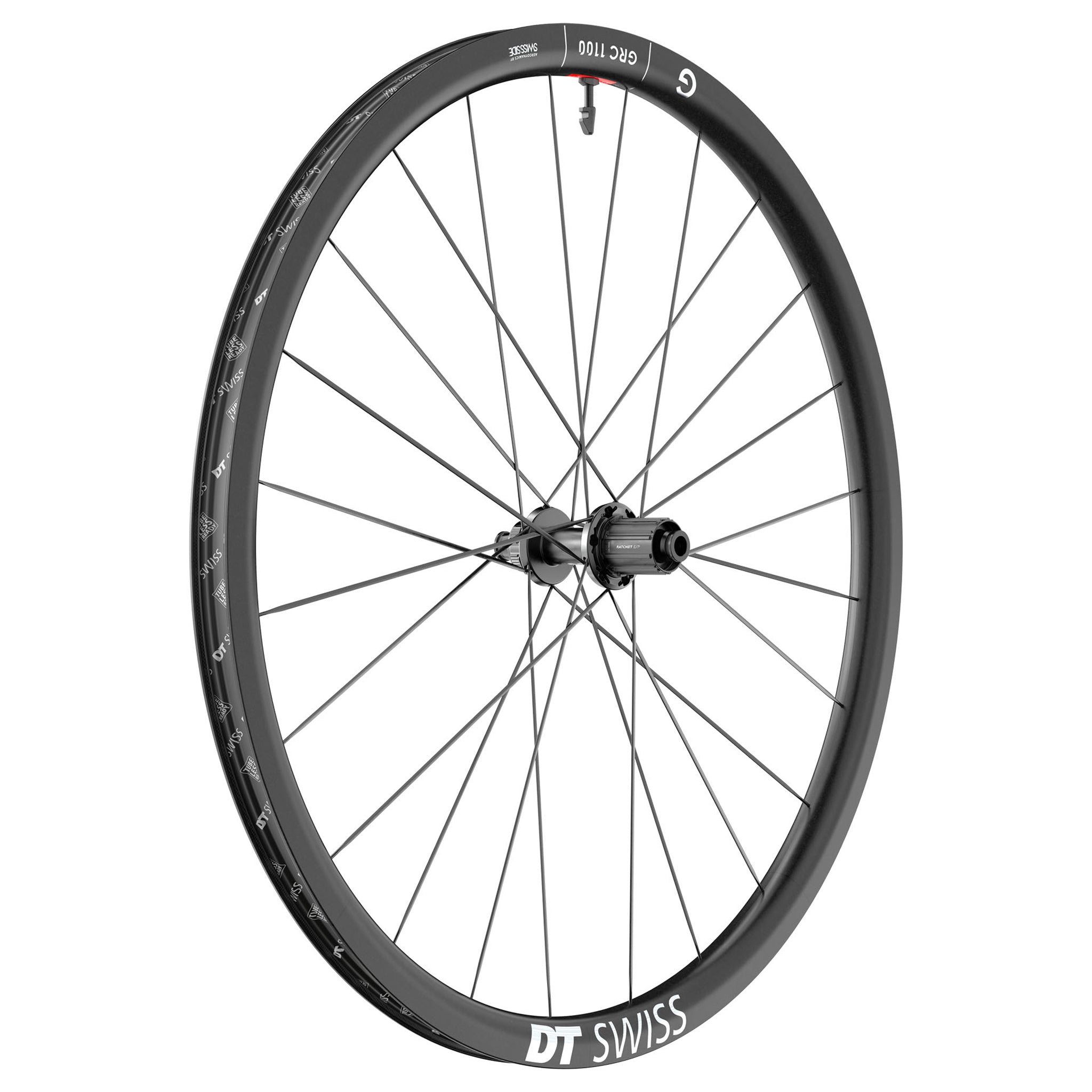 DT Swiss GRC 1100 Dicut 30 db Rear Wheel, 700c,12x142-0