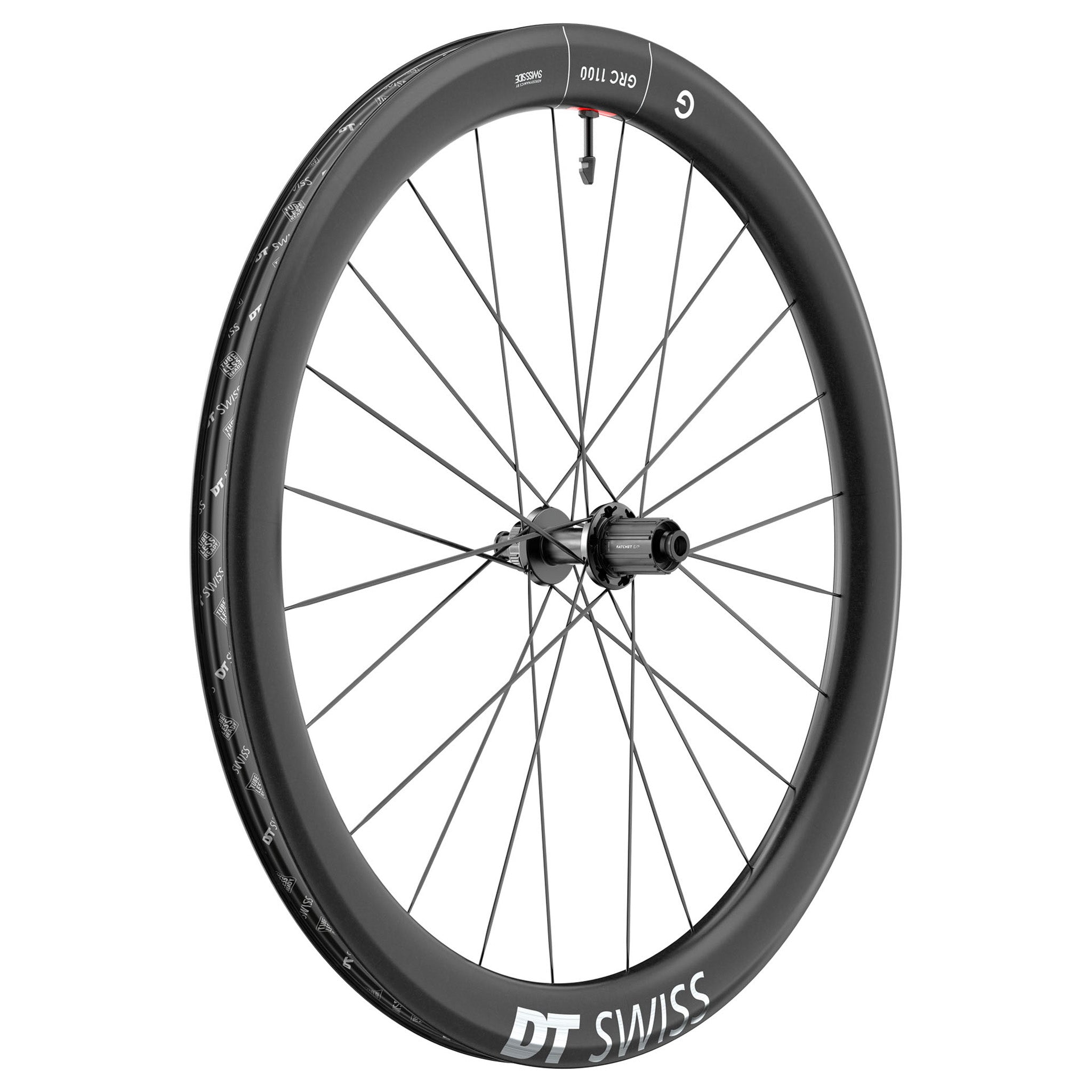 DT Swiss GRC 1100 Dicut 50 db Rear Wheel, 700c,12x142-0