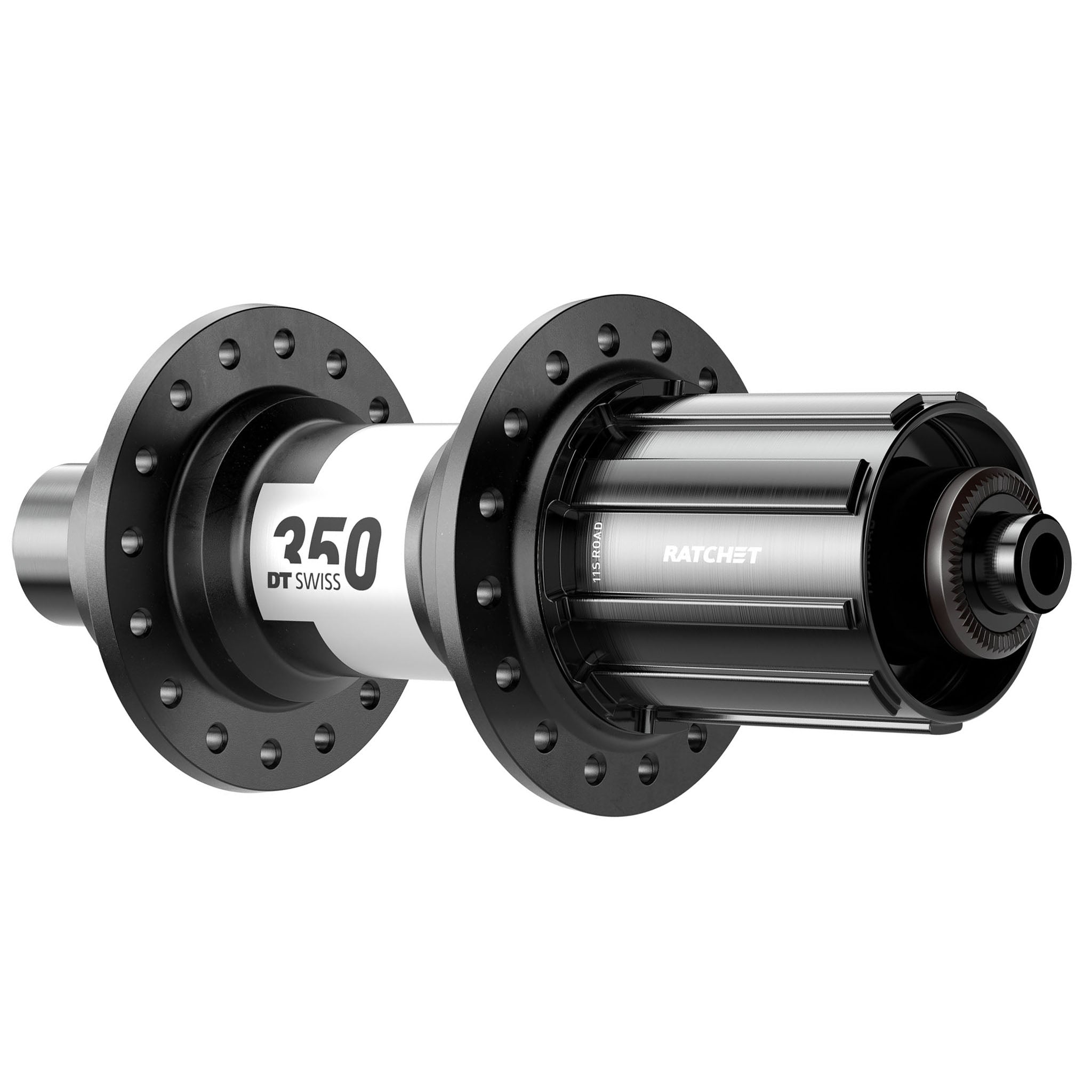 DT Swiss 350 Rear Hub, 24h, QRx130mm, HG11 Road-0