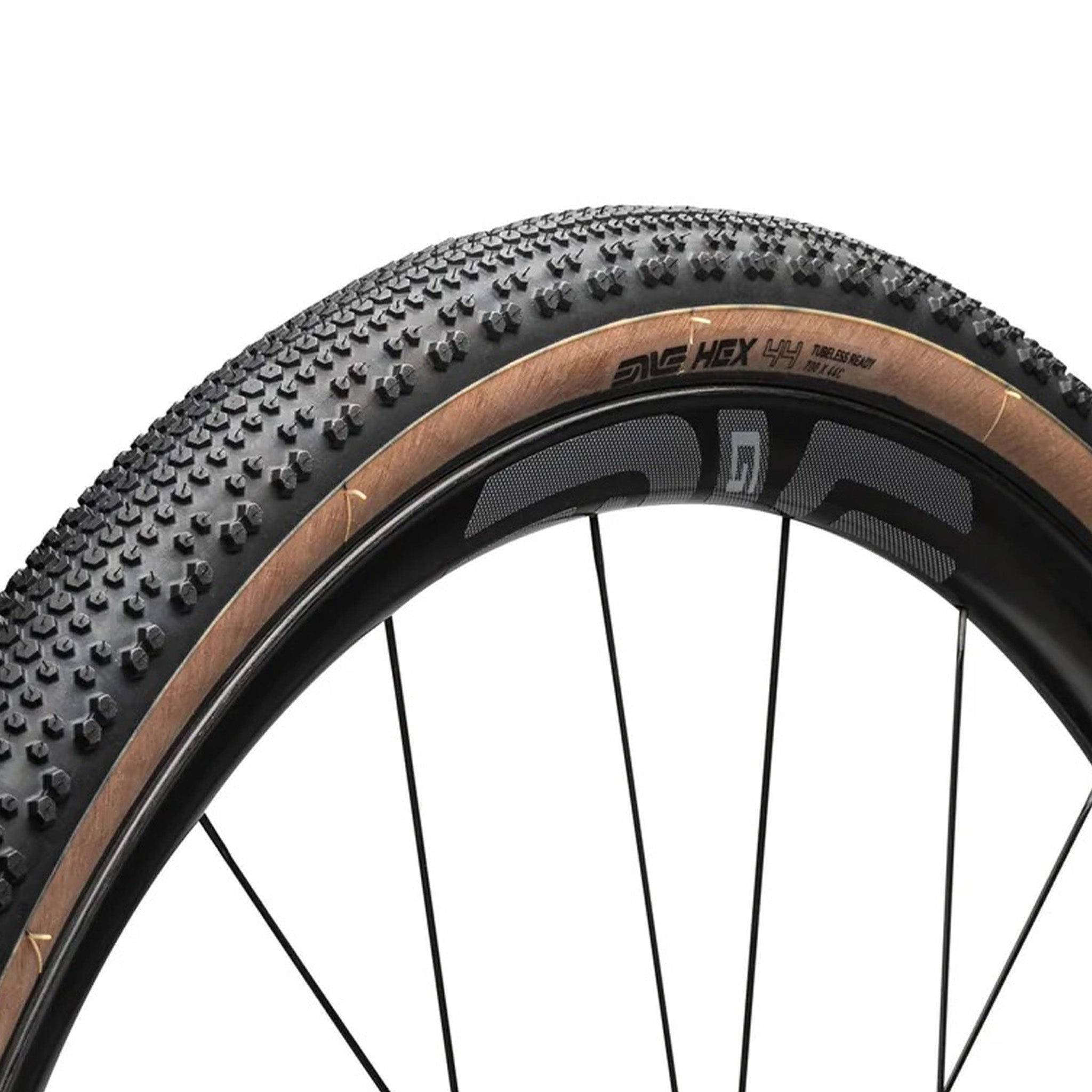 ENVE Composites Hex Carapace, 700x44,TLR, Black/Tanwall-1