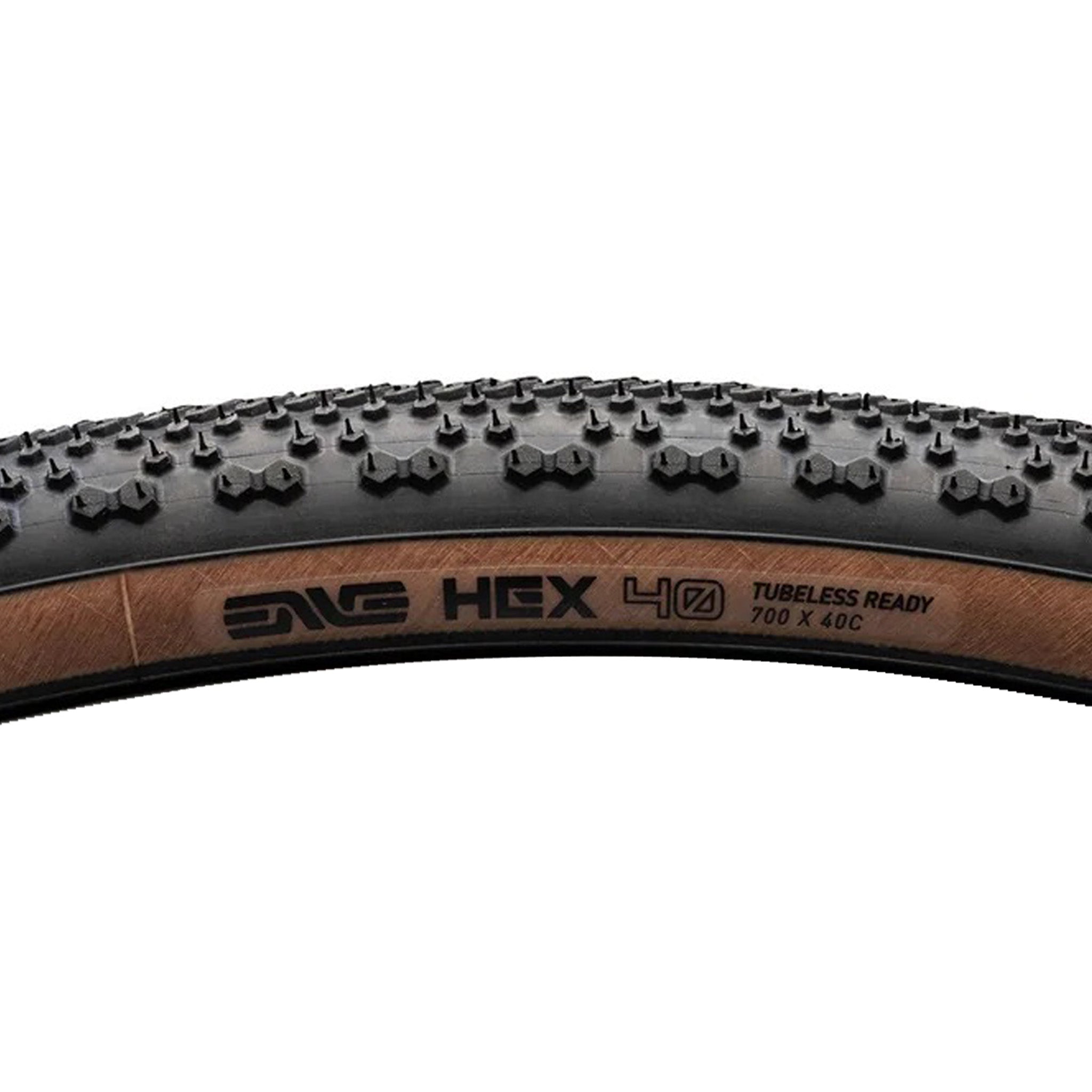 ENVE Composites Hex Carapace, 700x40,TLR, Black/Tanwall-0