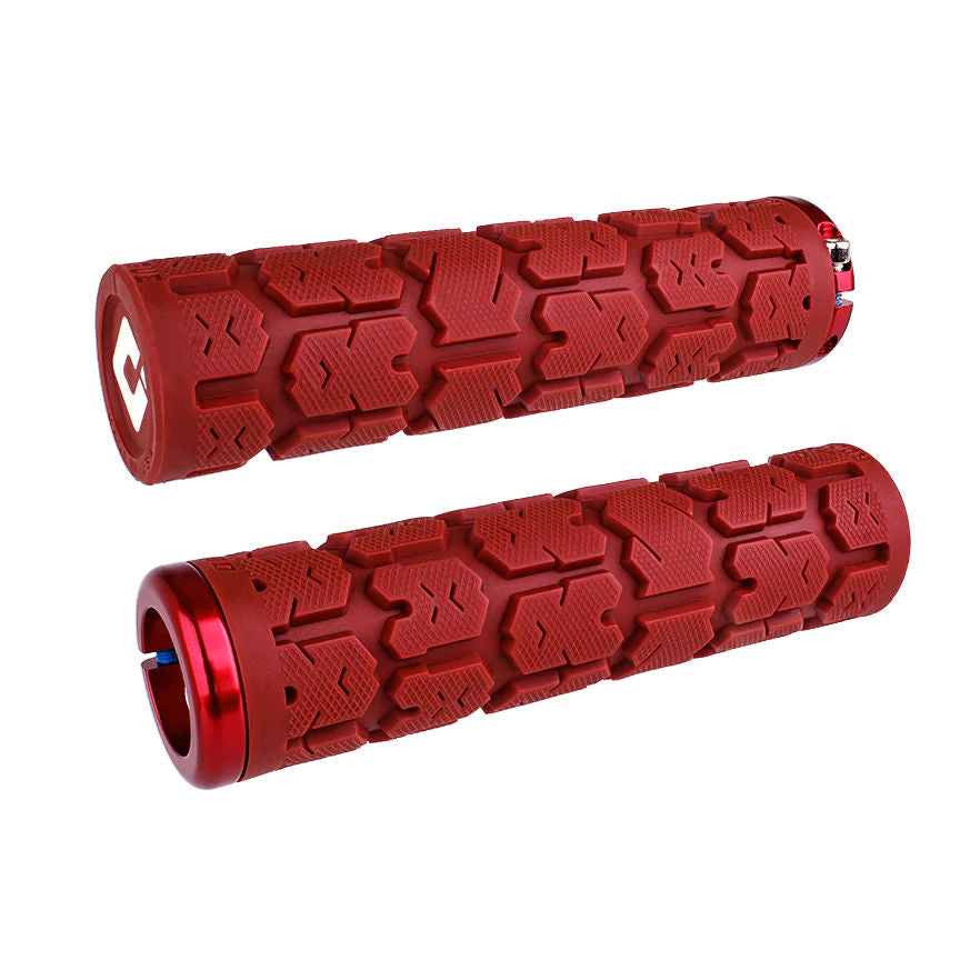 ODI Lock-On MTB, Rogue V2.1 - Dark Red/Red-0