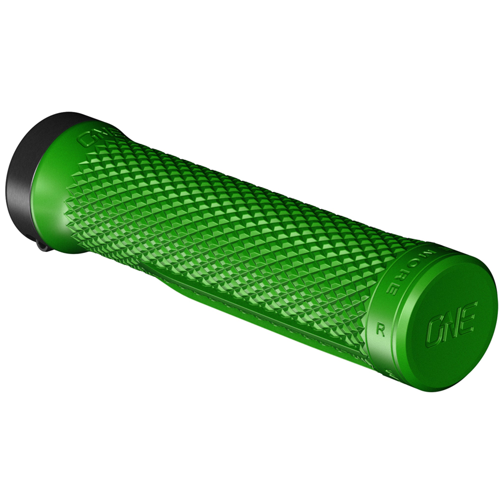 OneUp Components Lock-On Grips, Green-0