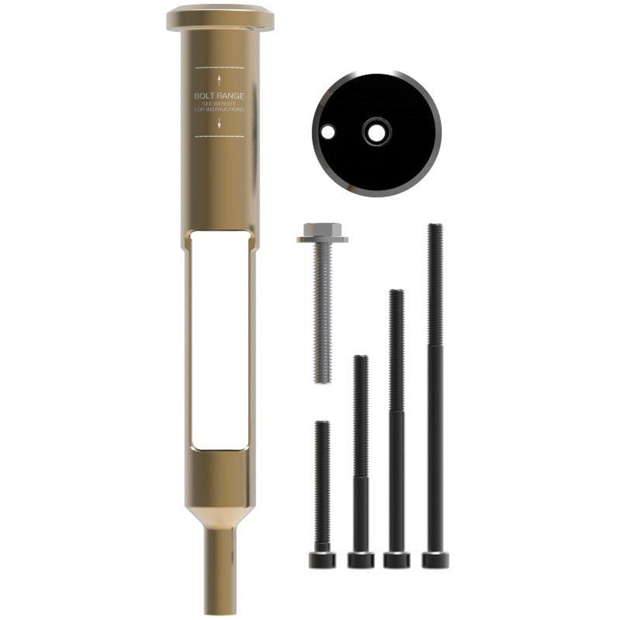 OneUp Components EDC Threadless Carrier, Gold-0