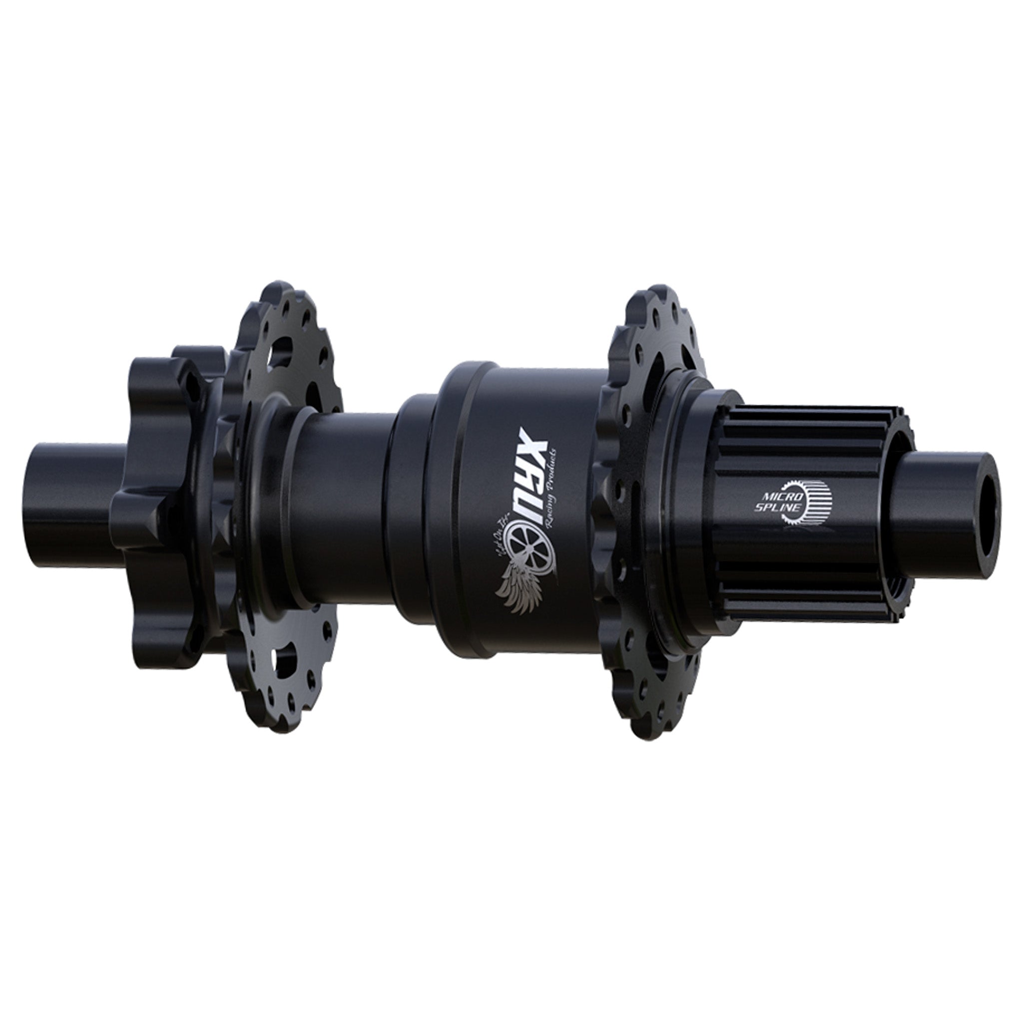 Onyx Racing Vesper R TA Hub, 12x148mm MS 32h - Matte Black-0
