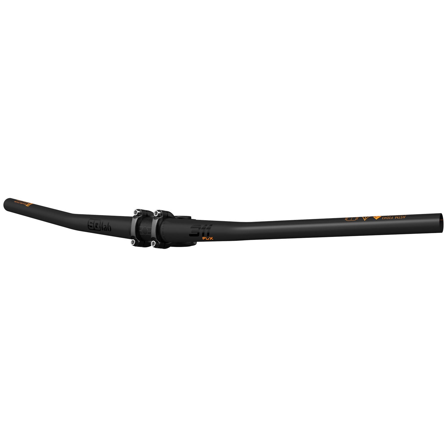 SQlab 311 FL-X Carbon Riser Bar, (31.8) 15mm/740mm - Black-0