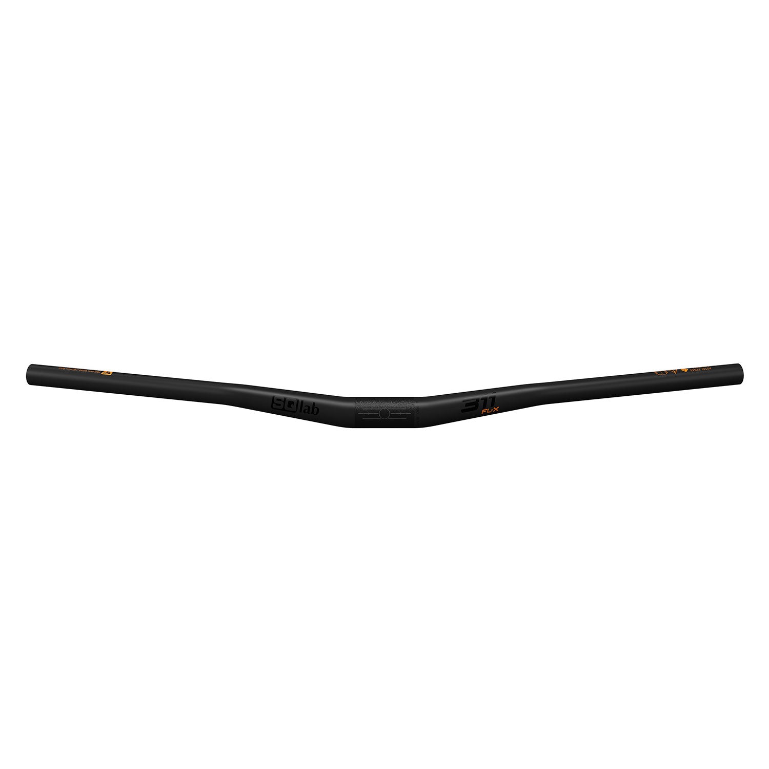 SQlab 311 FL-X Carbon Riser Bar, (31.8) 30mm/740mm - Black-0