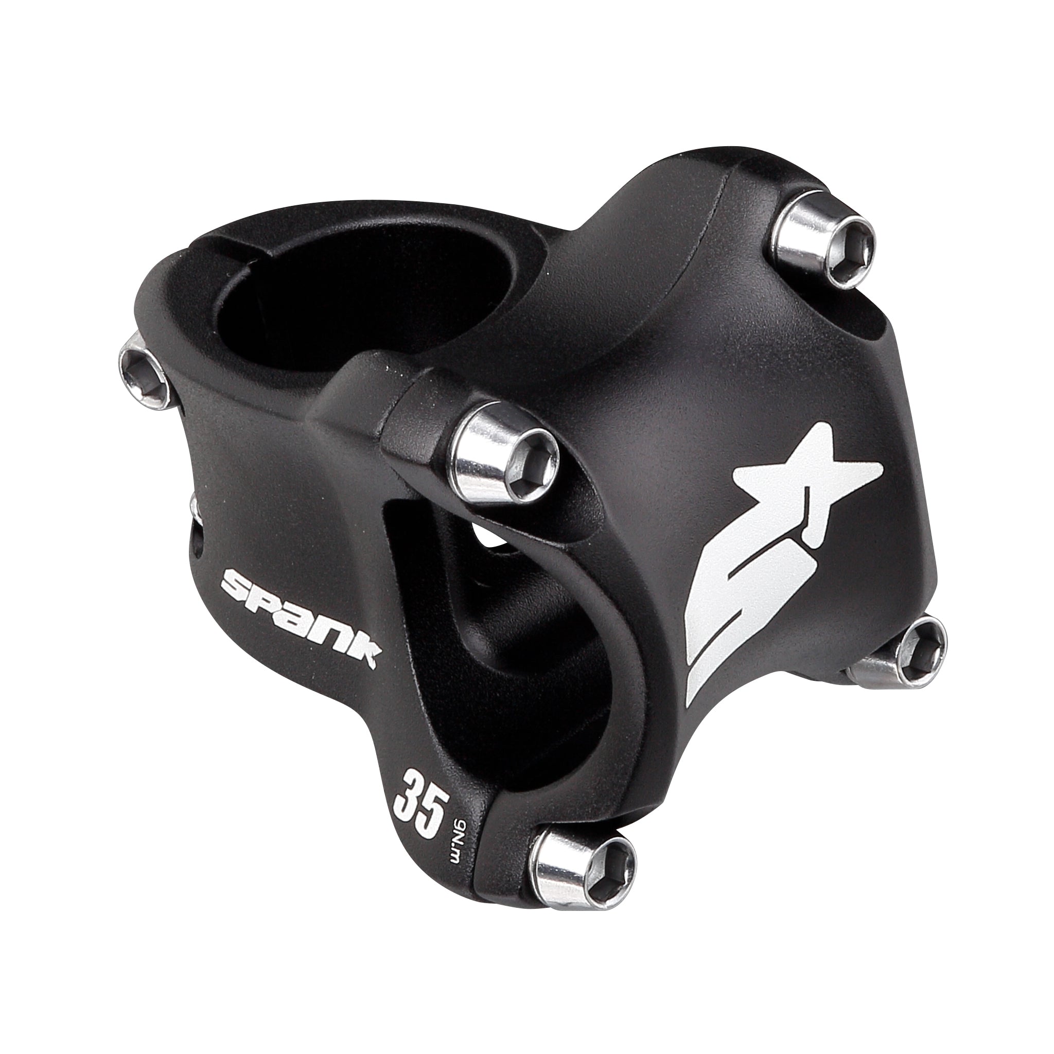 Spank Spike Race 2 Stem, (31.8) 0d x 35mm - Black-0