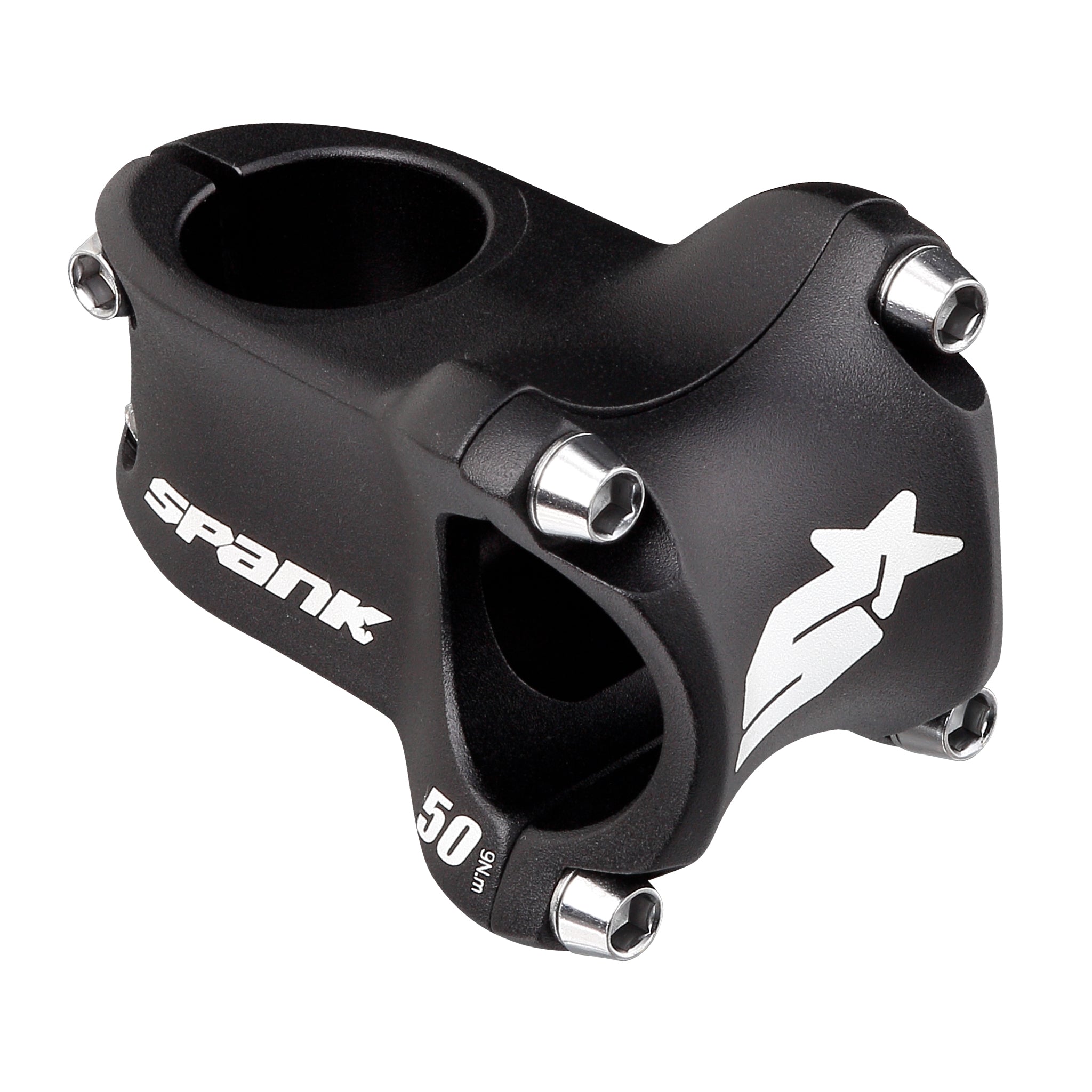 Spank Spike Race 2 Stem, (31.8) 0d x 50mm - Black-0