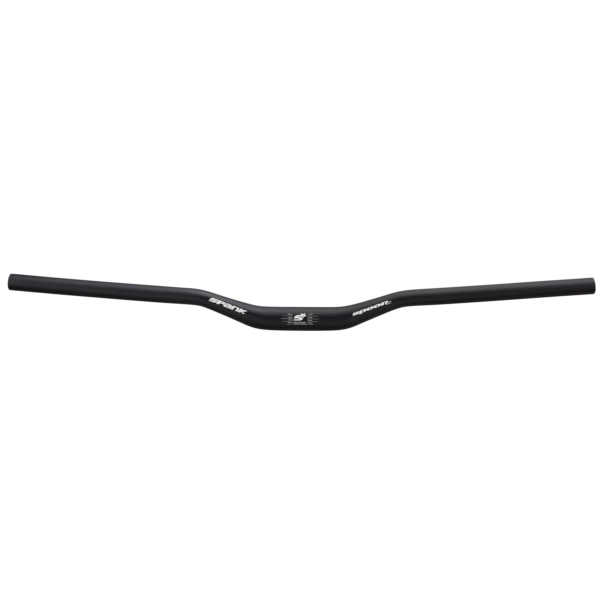 Spank Spoon 25 riser bar, (31.8) 25x785mm, Black-0