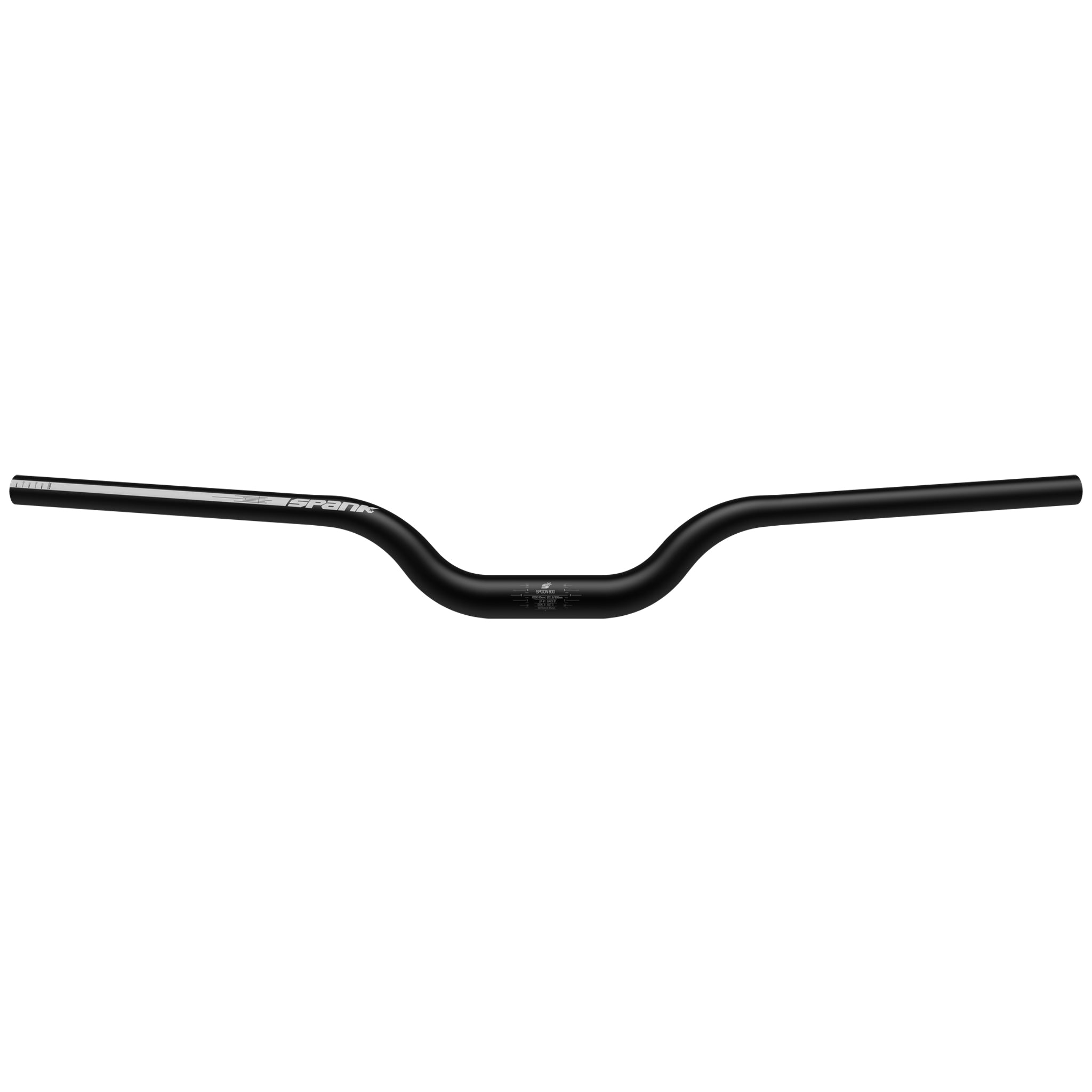 Spank Spoon 800 Riser Bar, (31.8) 60mm/800mm, Black-0