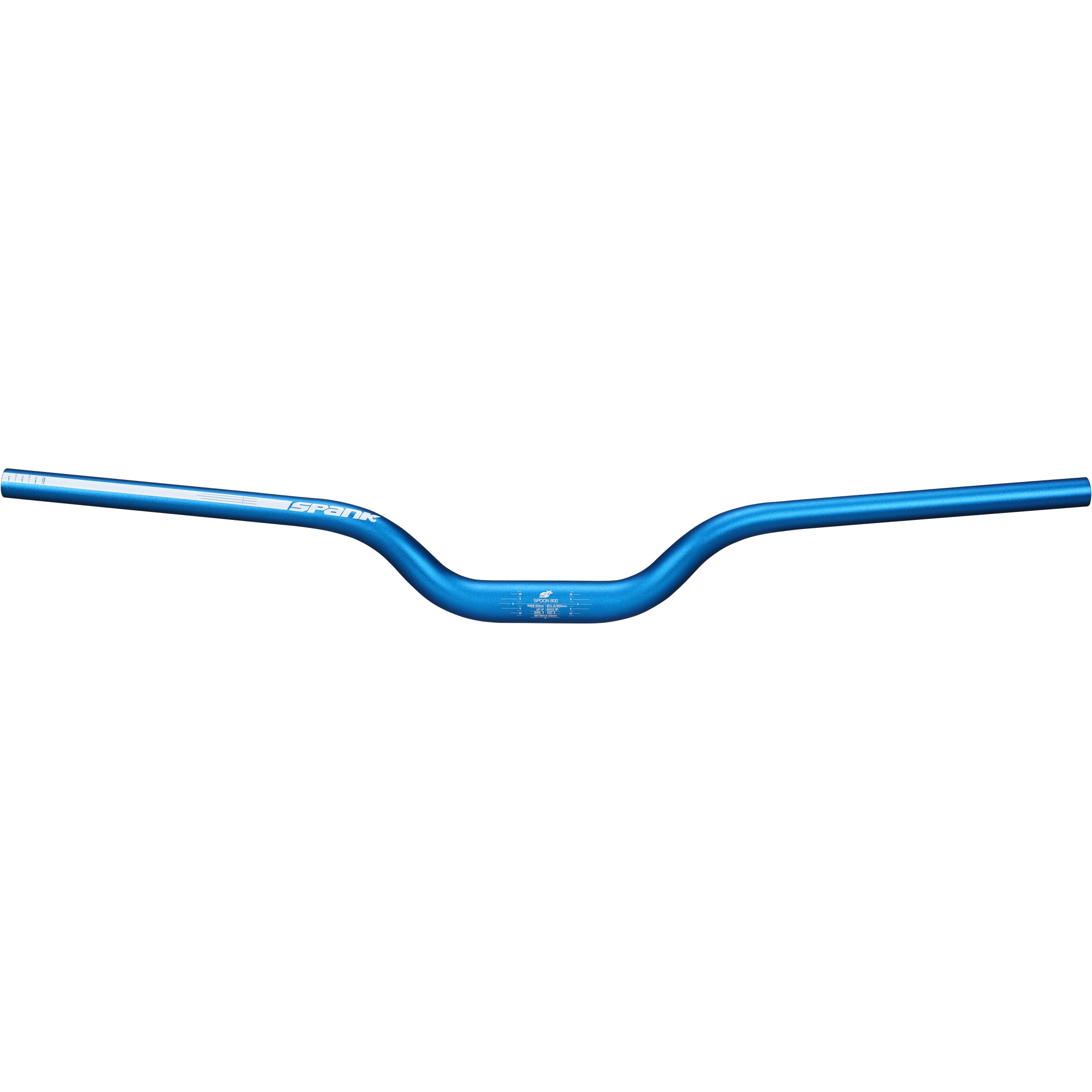 Spank Spoon 800 Riser Bar, (31.8) 60mm/800mm, Blue-0