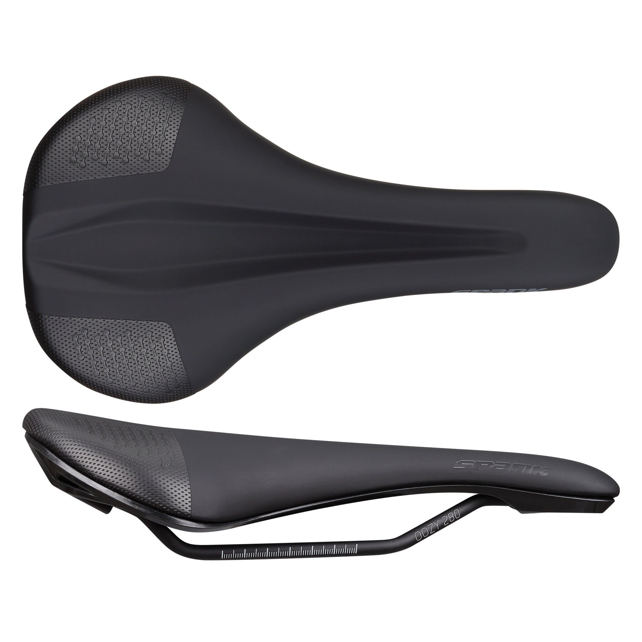 Spank Oozy 280 Saddle, Black/Gray-0