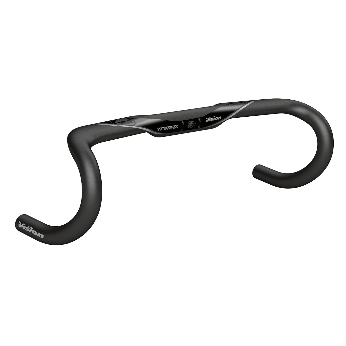 Vision Trimax Aero Alloy Bar, (31.8) 44cm - Black-0