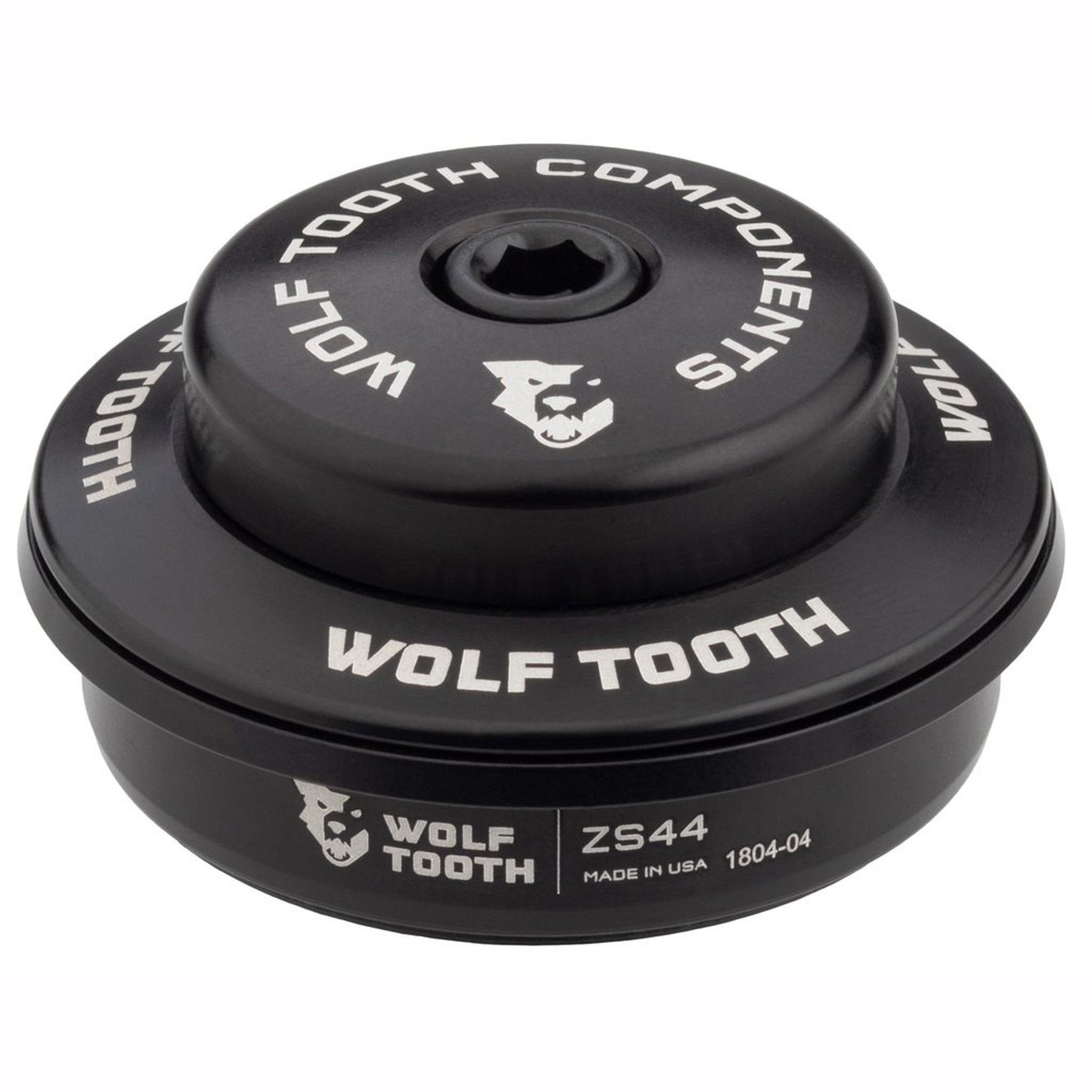 Wolf Tooth Components Upper Headset ZS44/28.6 (6mm Stack), Black-0