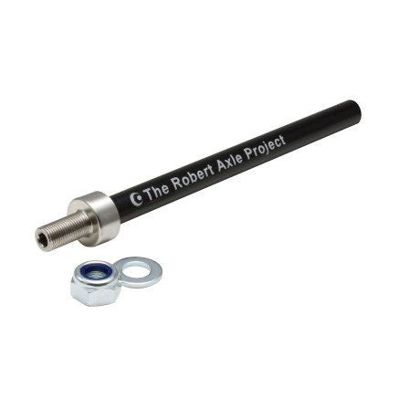 Robert Axle Project Kid Trailer Thru-Axle, 1.25x180mm - Black-0