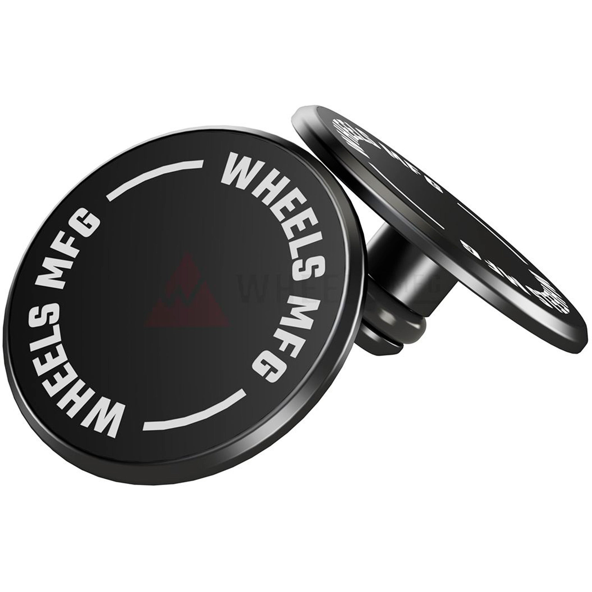 Wheels Mfg Thru-Axle Cap Set - Black-0