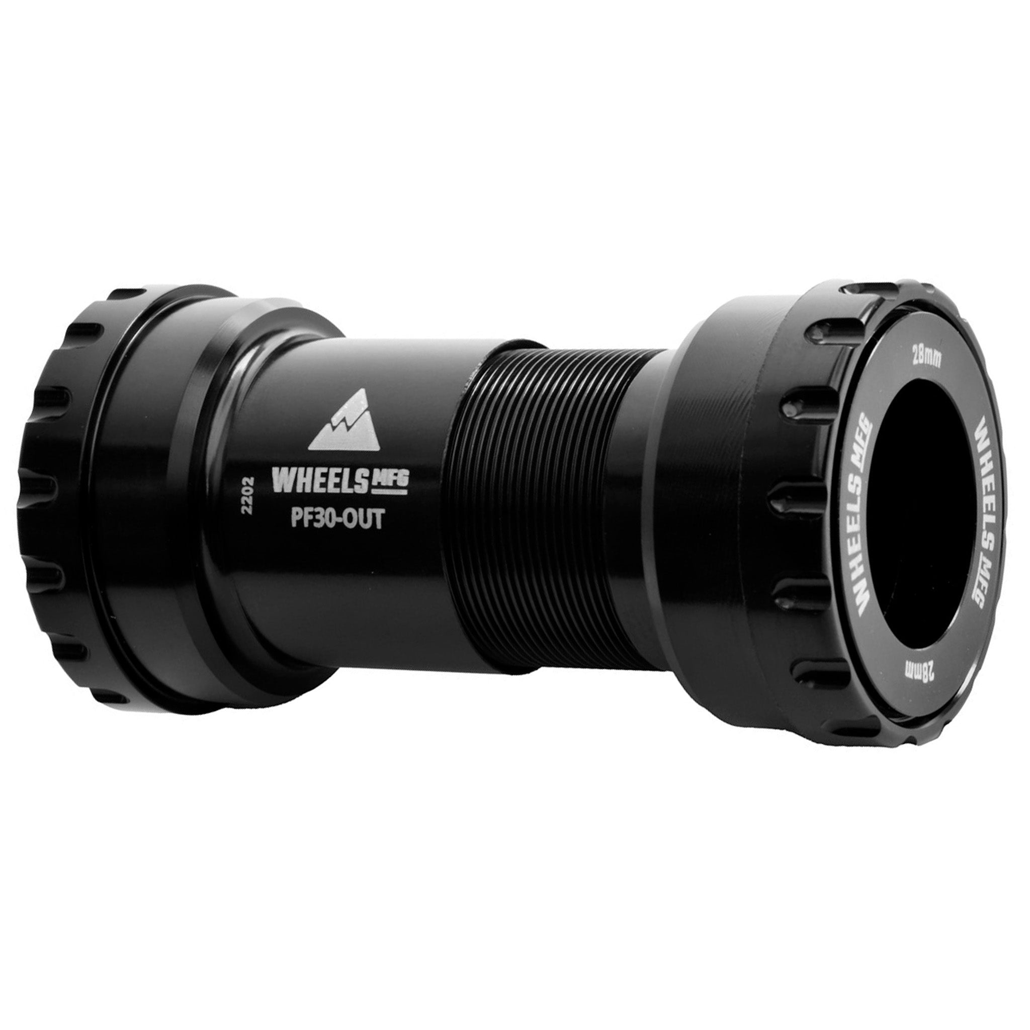 Wheels Mfg PF30 Threaded BB, Praxis M30/28, Base, Black-0