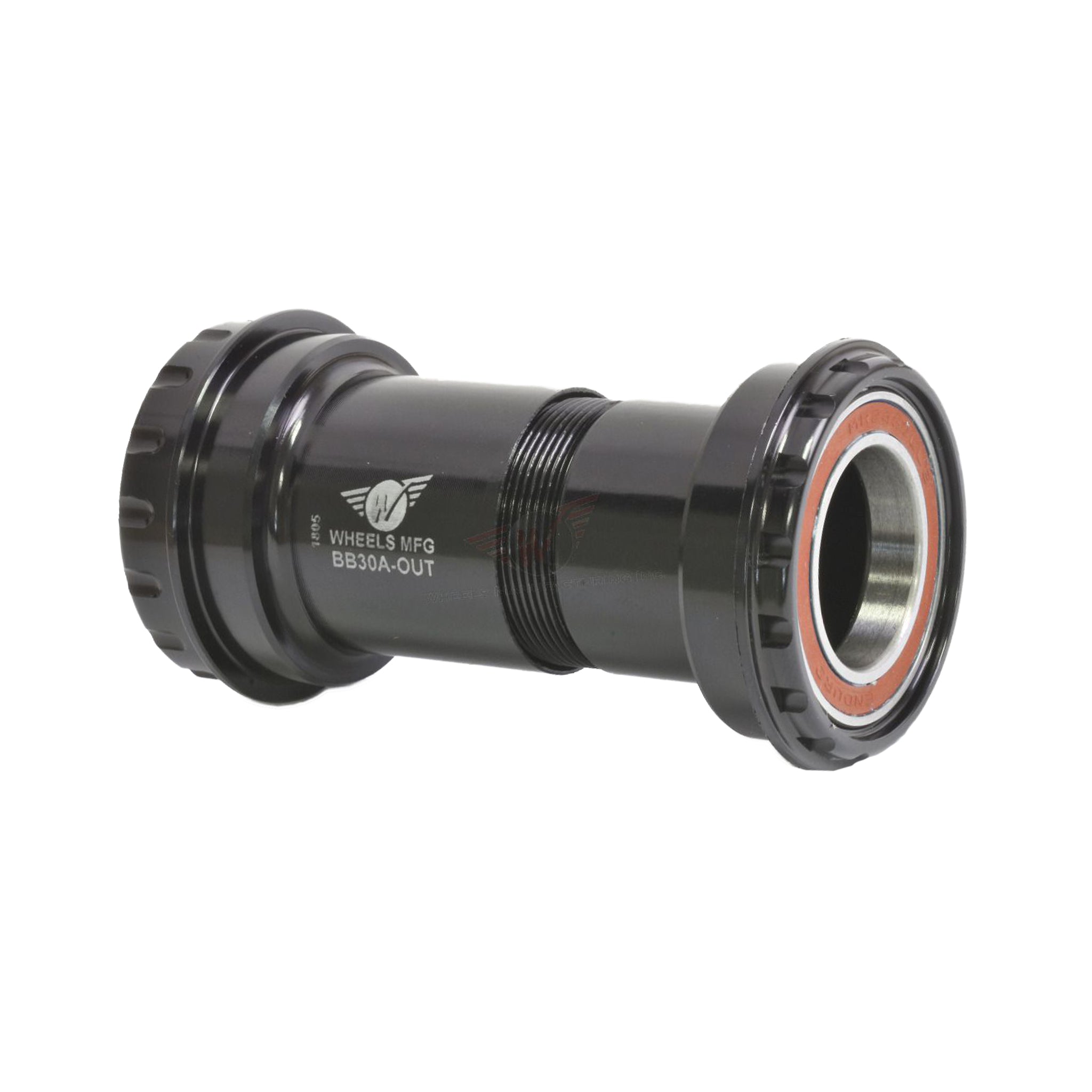 Wheels Mfg BB30A to Outboard BB, 24mm Angular Contact, Blk-0