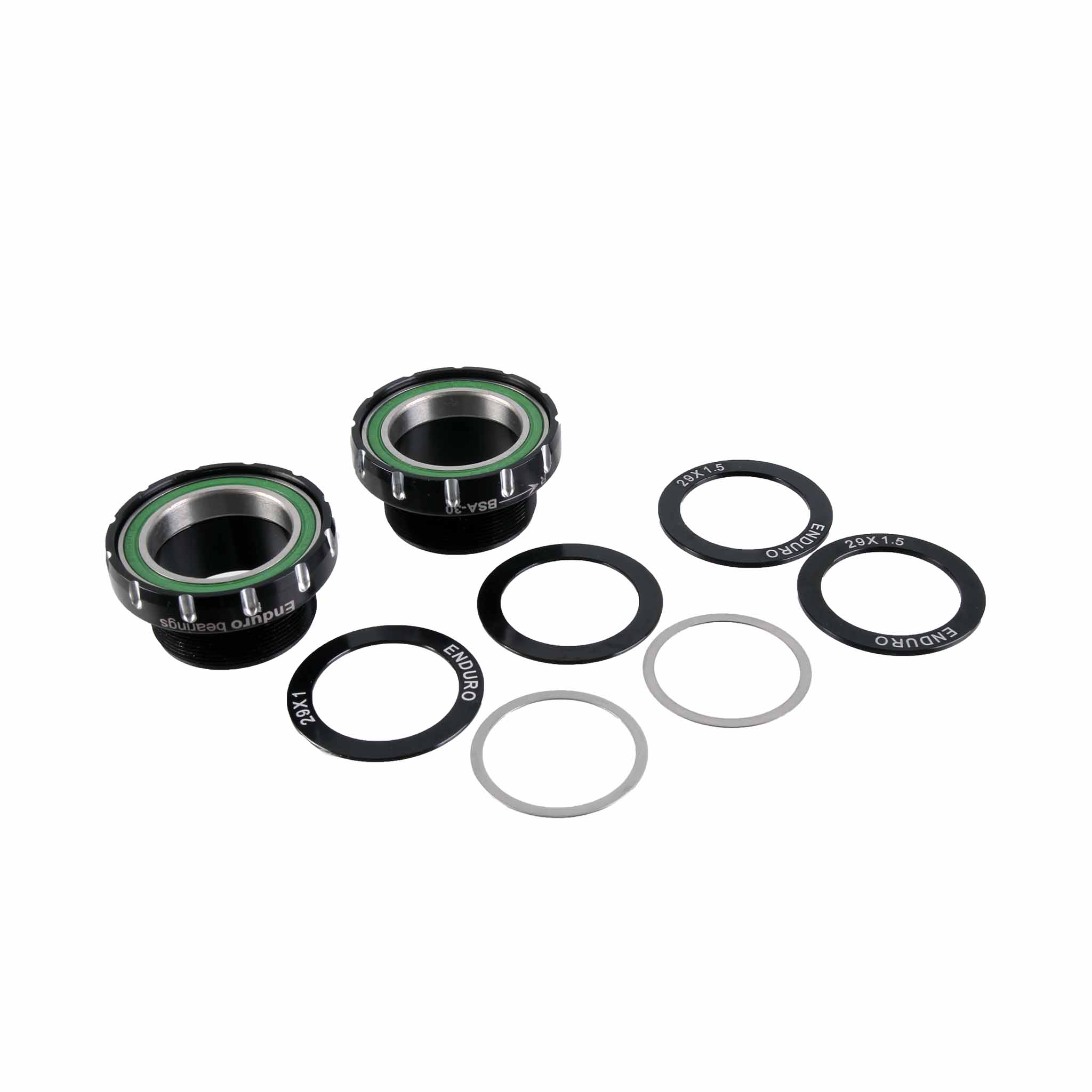 Enduro BSA - DUB Angular Contact Stainless BB - Blk-0