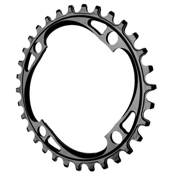 Absolute Black 104 Chainring, 104BCD 34T - Black-0