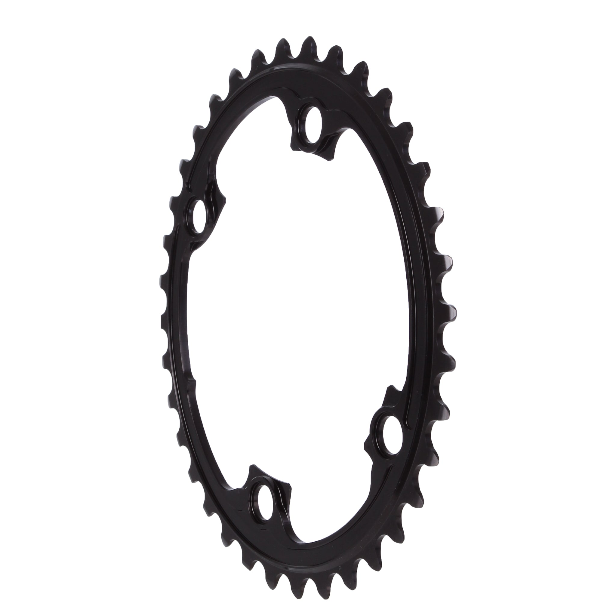 Absolute Black Premium Oval Road 36T, Shimano 9100/8000 - Black-0