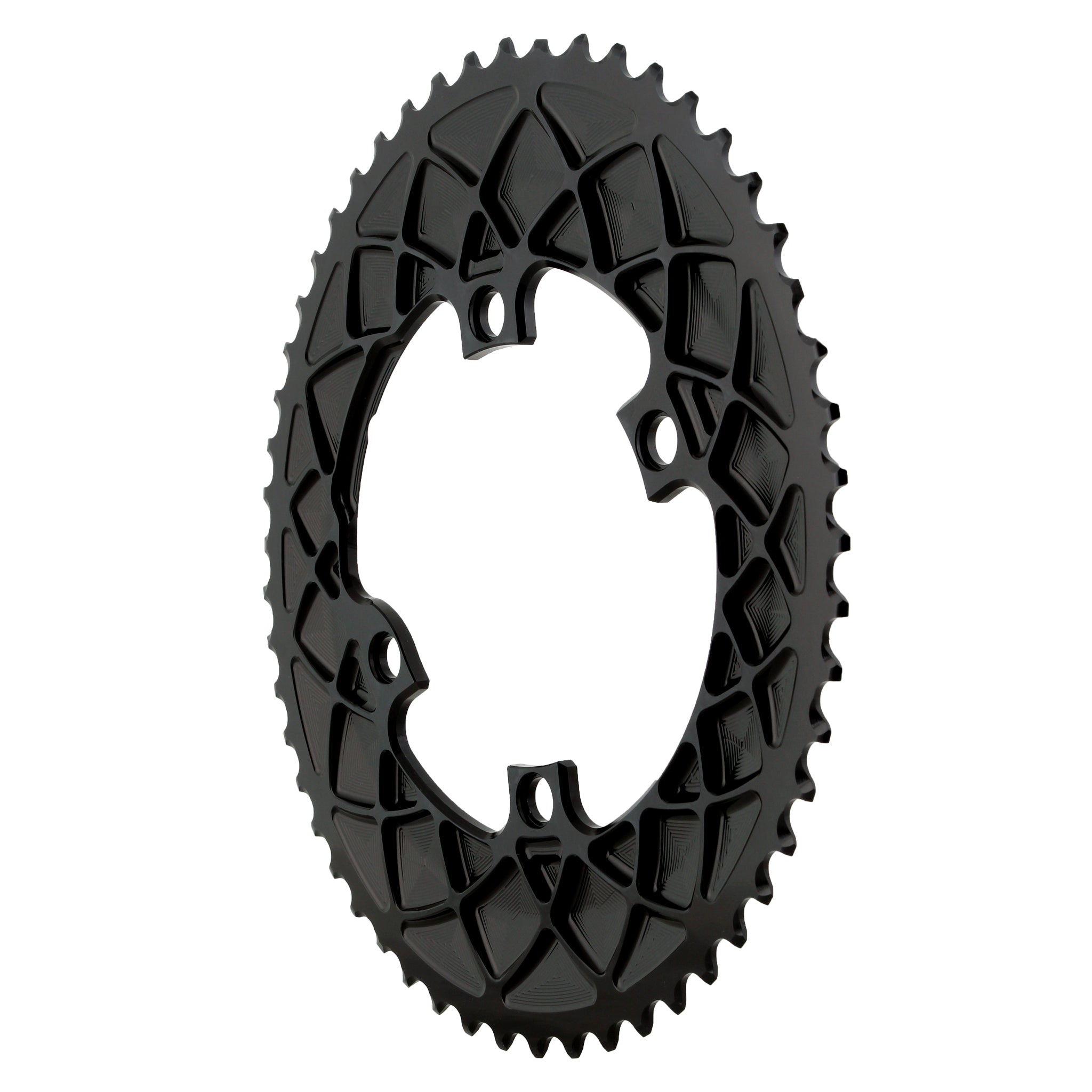 Absolute Black Premium Oval Road 53T, Shimano 9100/8000 - Black-0
