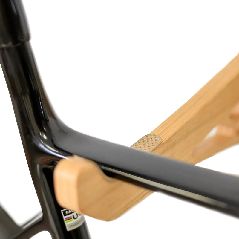 Absolute Black Premium Oak Bicycle Hanger  NLS-2