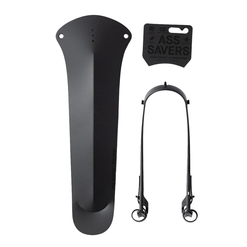 Ass Savers Win Wing 2 Gravel Fender, Black-0