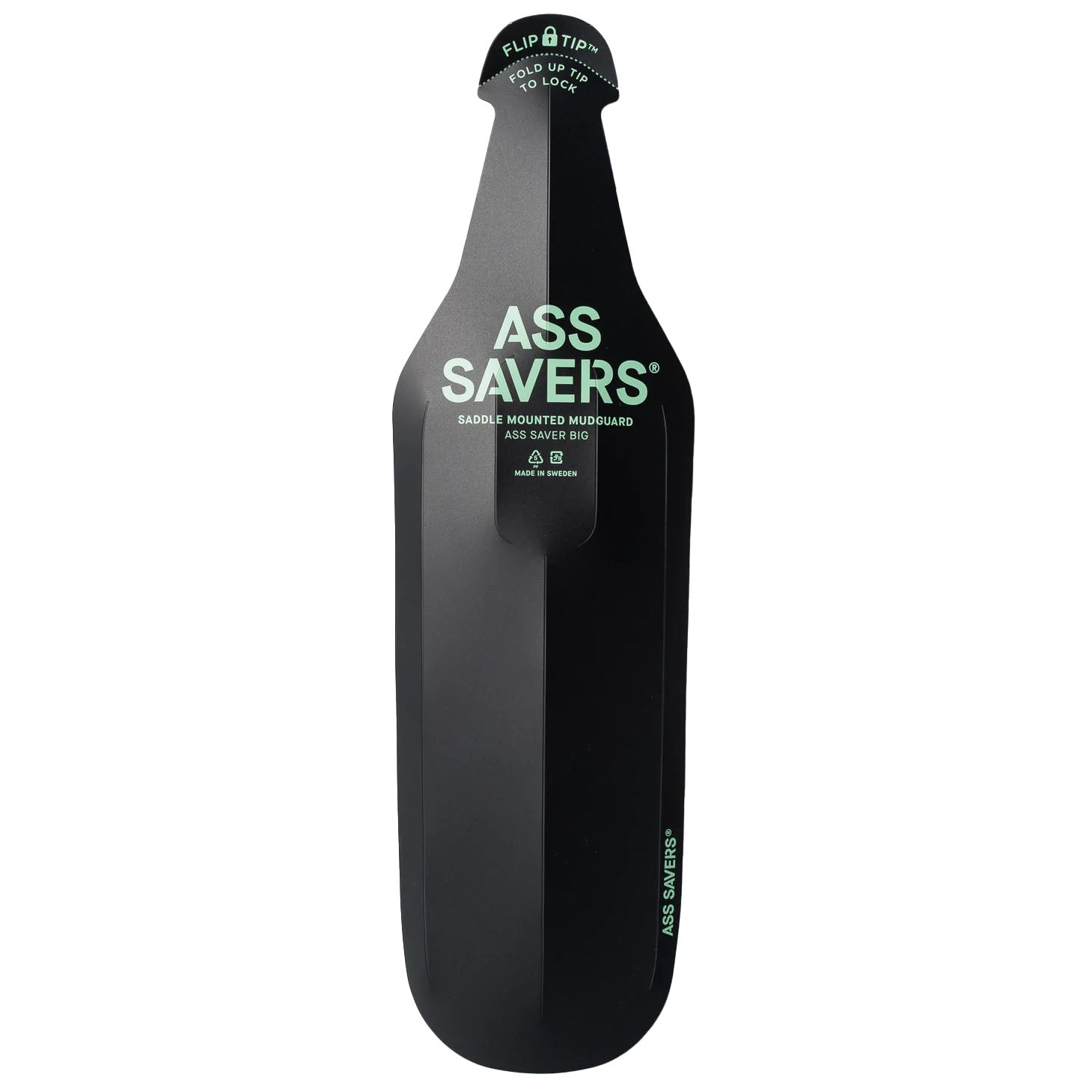 Ass Savers ASB-1 Fender, Black - Large Size-0