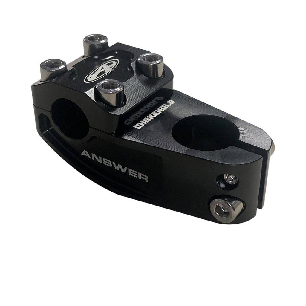 AnswerBMX Chokehold Stem, (22.2) 45mm, Black-0