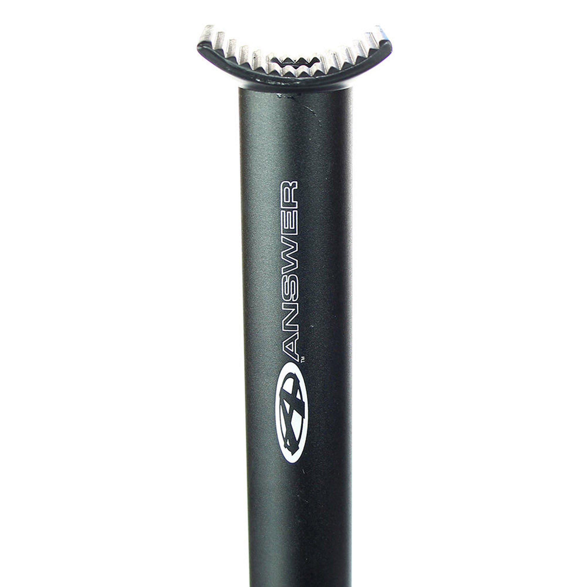 AnswerBMX Alloy Pivotal Seatpost, 26.8x300mm, Black-0