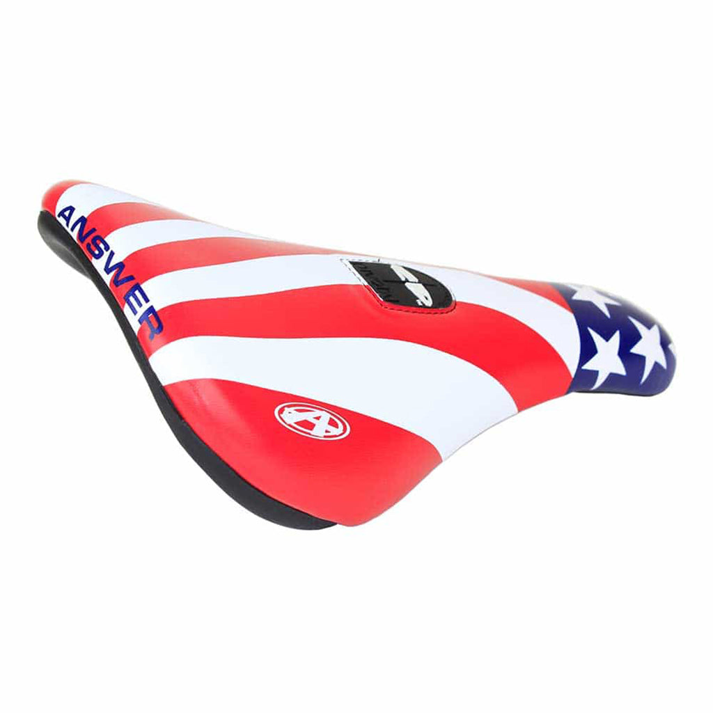 AnswerBMX Pro Saddle, Pivotal, American Flag-1