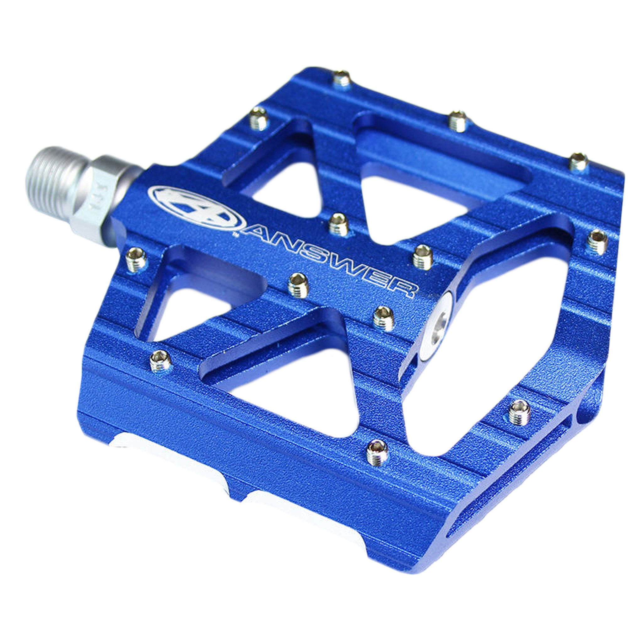 AnswerBMX MPH Jr Platform Pedals, Blue-0
