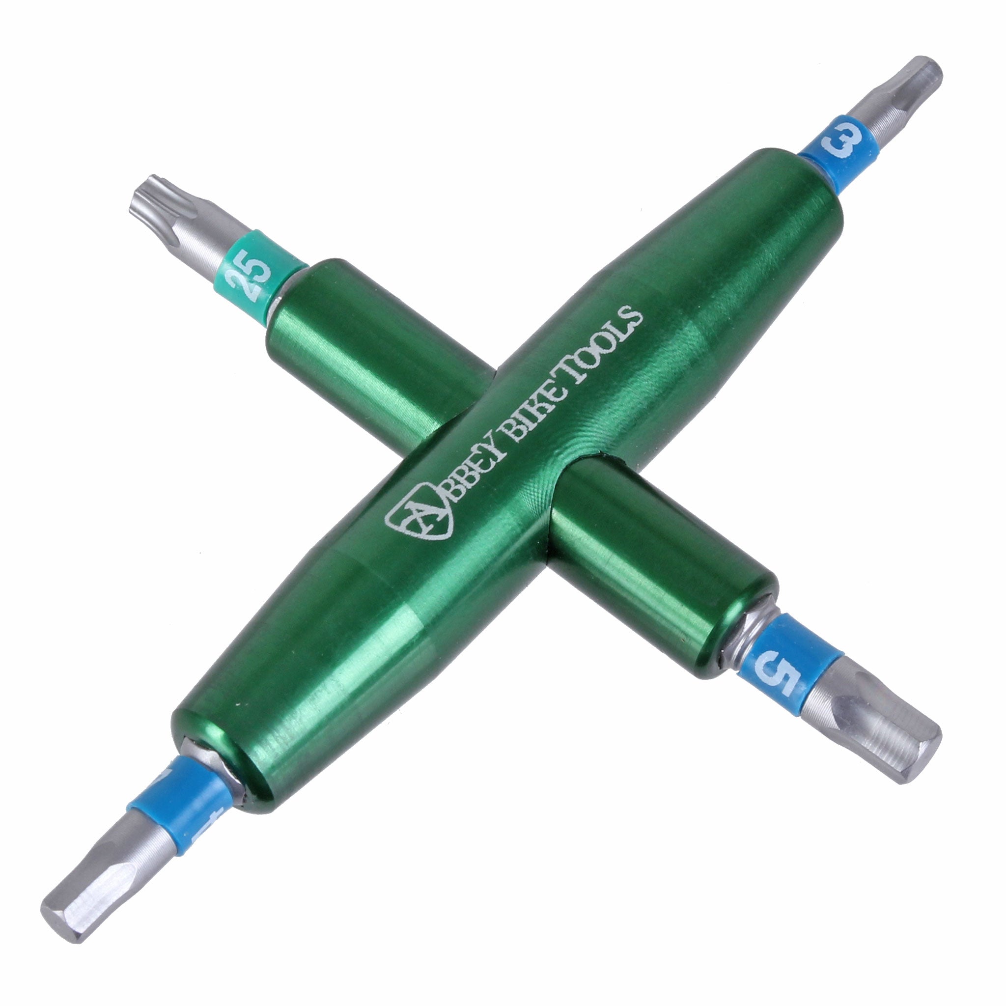 Abbey Tools 4-Way Multi-Tool with 3, 4, 5, T25 Bits-0