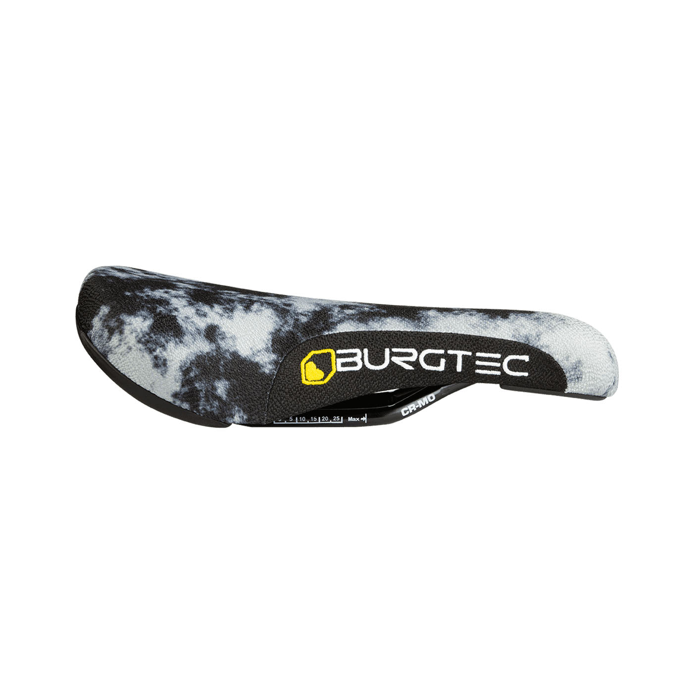 Burgtec The Cloud Boost Saddle, Cromo/Plastic Base, Acid Wash-0