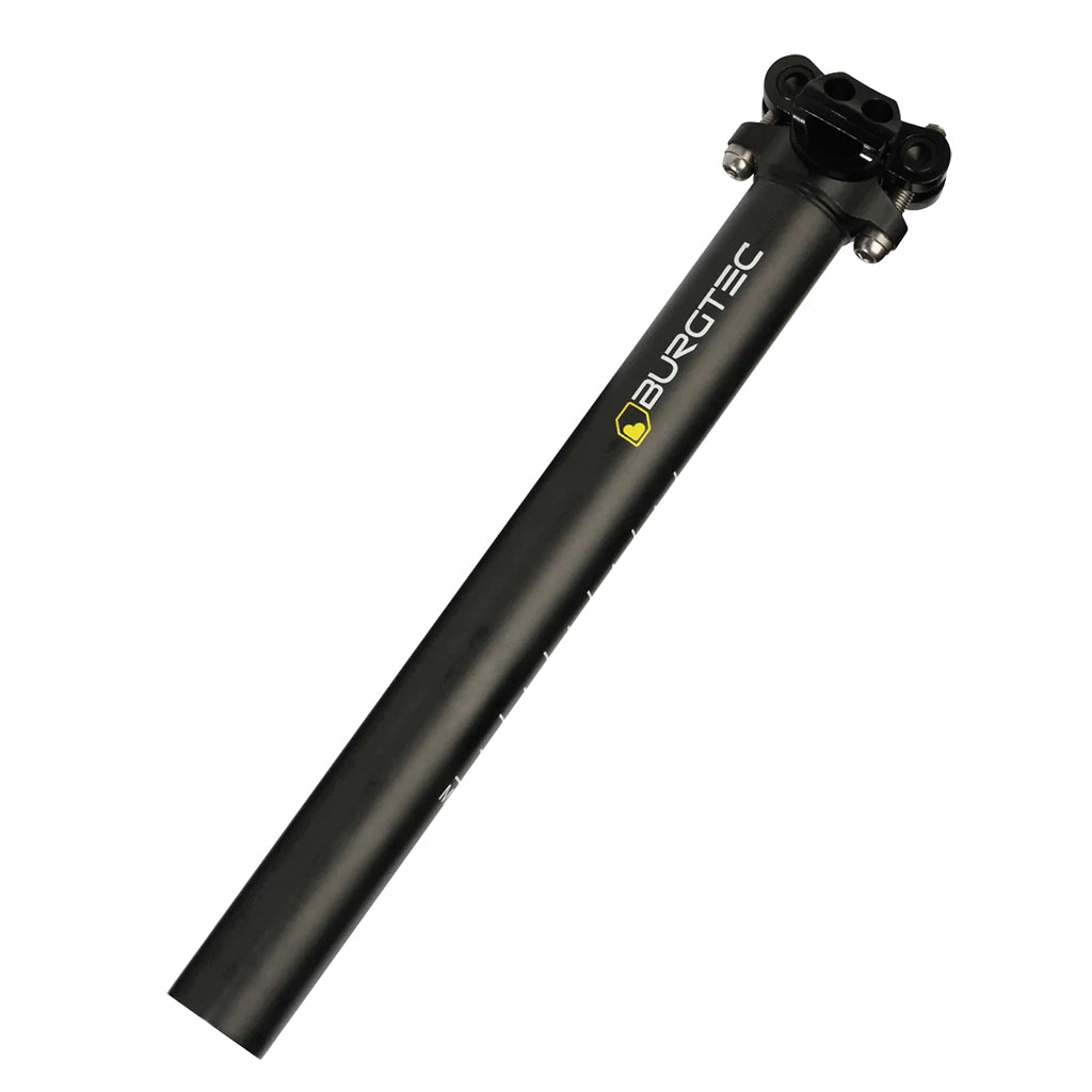 Burgtec Xpress Seatpost 30.9mm, Carbon, Black-0