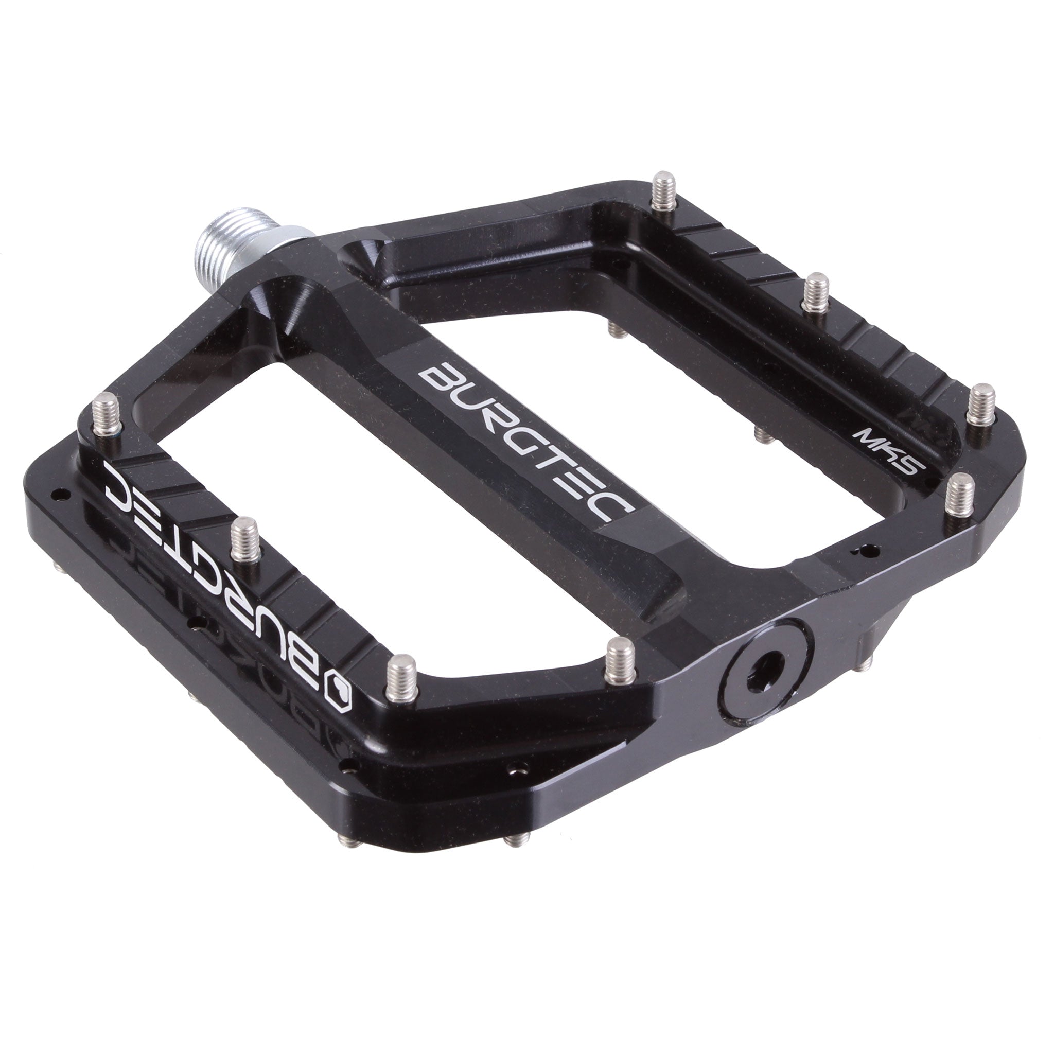 Burgtec Penthouse MK5 Pedals, CrMo, Black-0