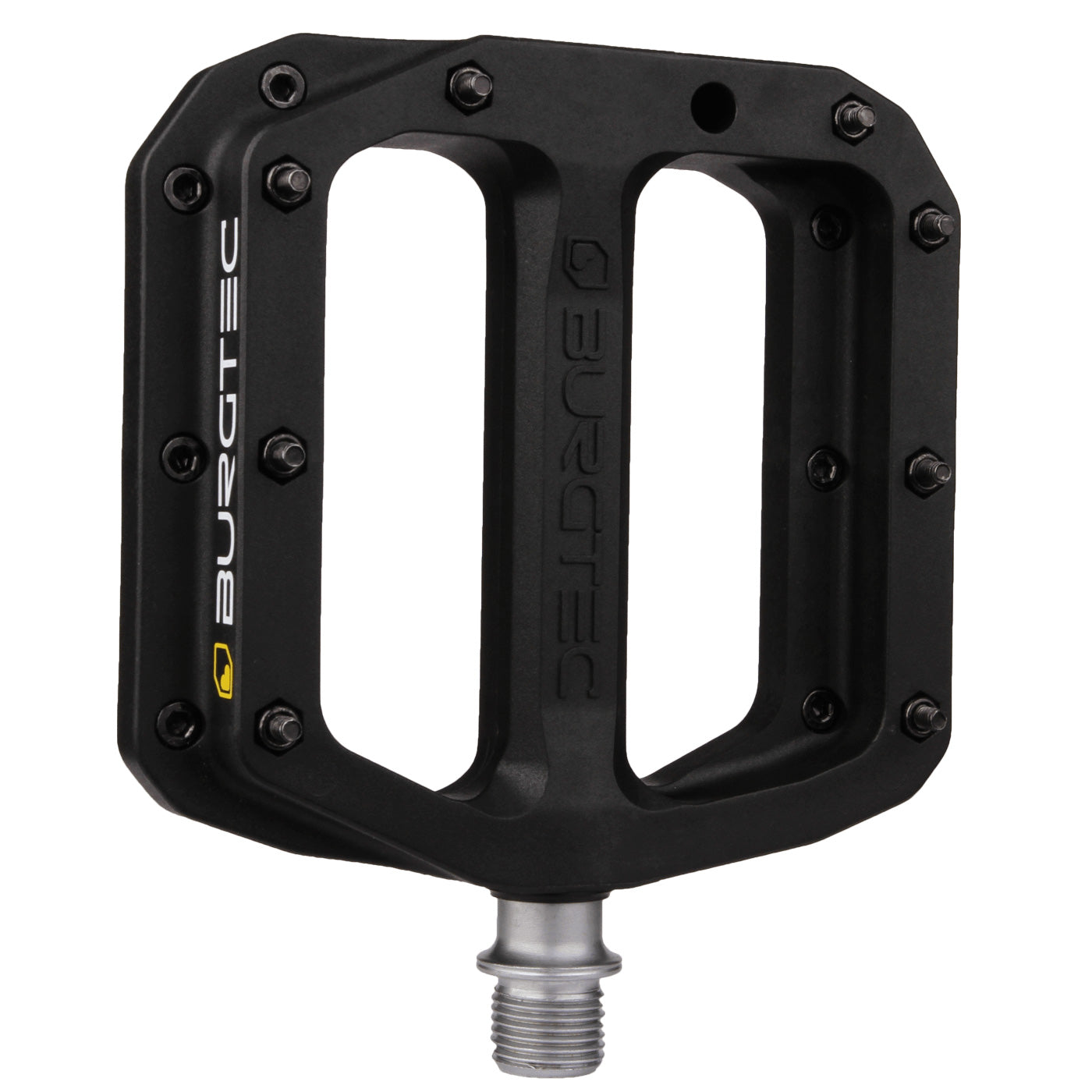 Burgtec MK4 Composite Flat Pedals, Black-0