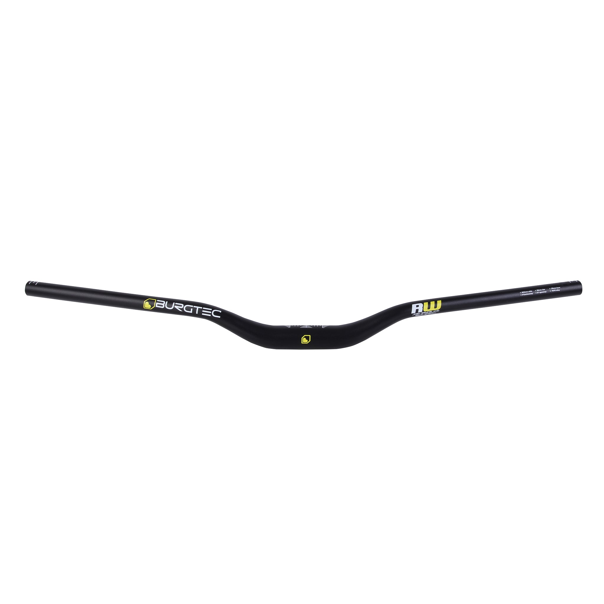 Burgtec Josh Bryceland Ride Wide Rise Bar, (35) 38/800mm, Blk-1