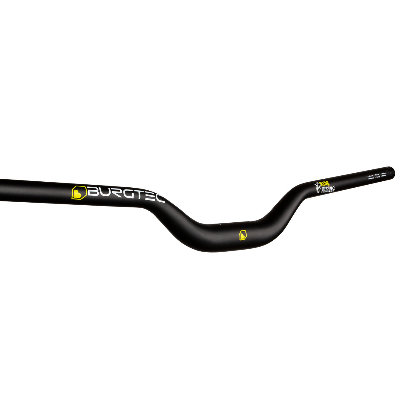 Burgtec Josh Bryceland Ride Wide Rise Bar, (35) 50/800mm, Blk-0